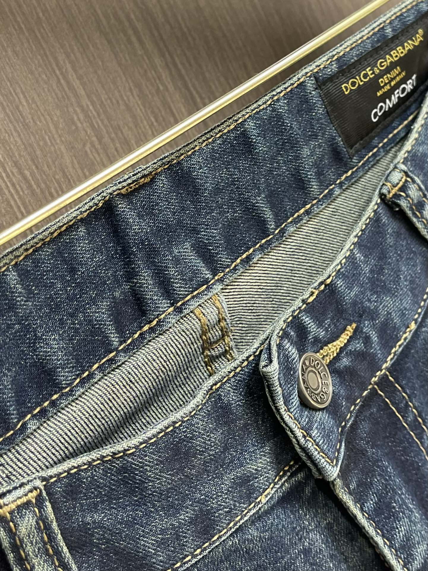 DOL*E&G Slim-fit stretch denim jeans