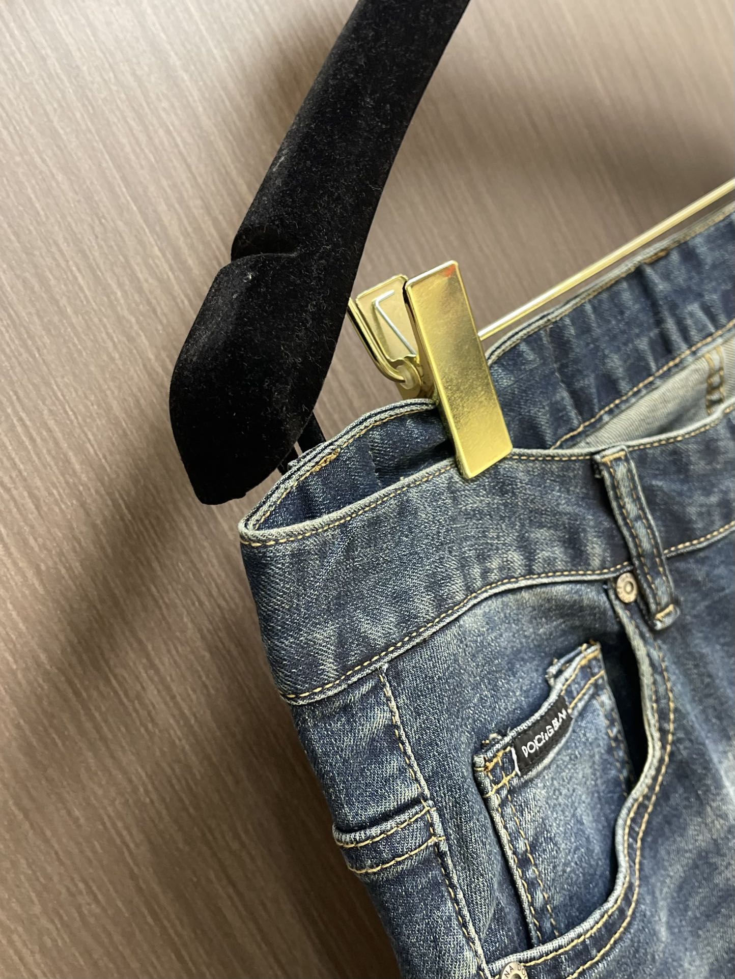 DOL*E&G Slim-fit stretch denim jeans
