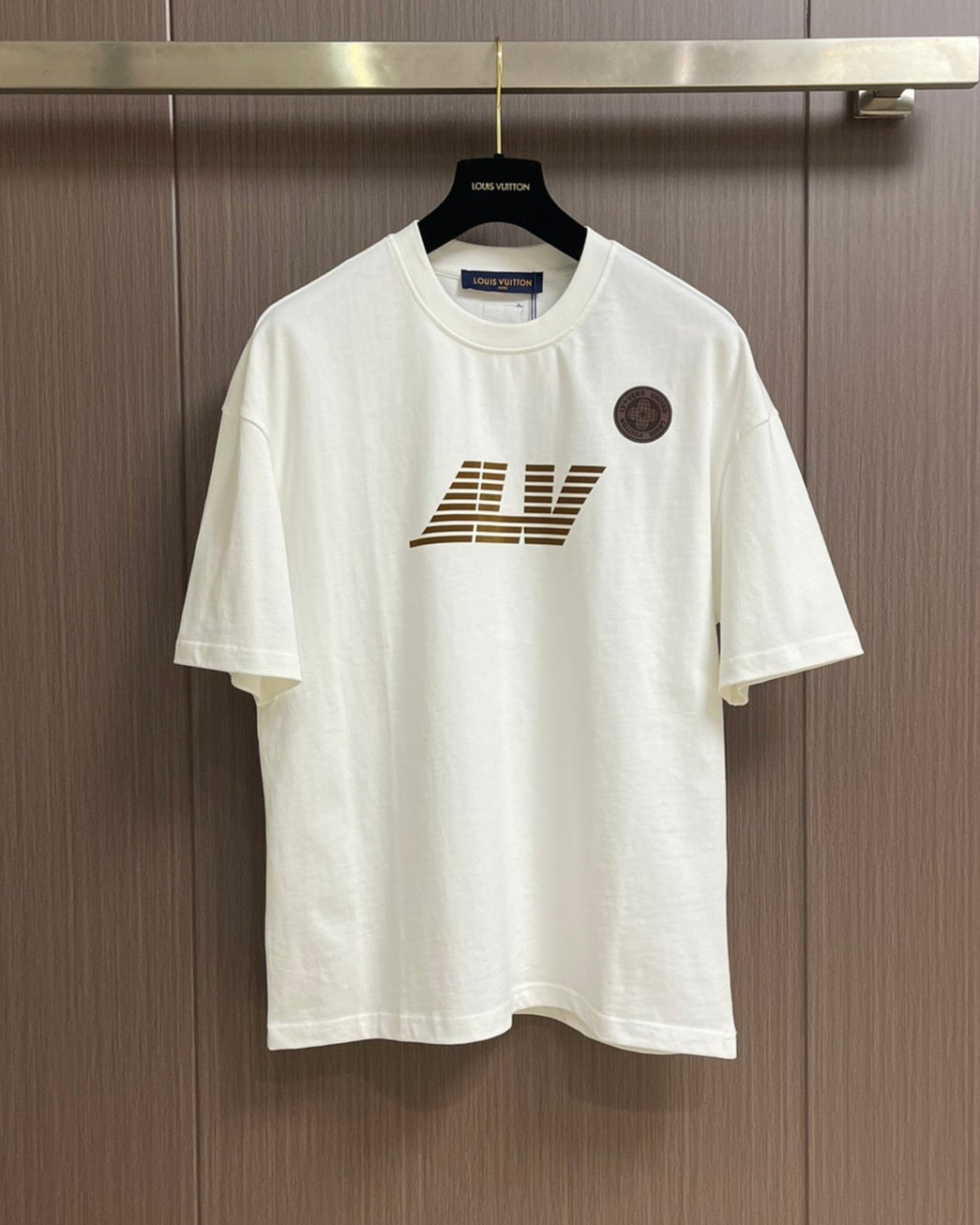 LOUI*V Washed Printed Cotton T-Shirt