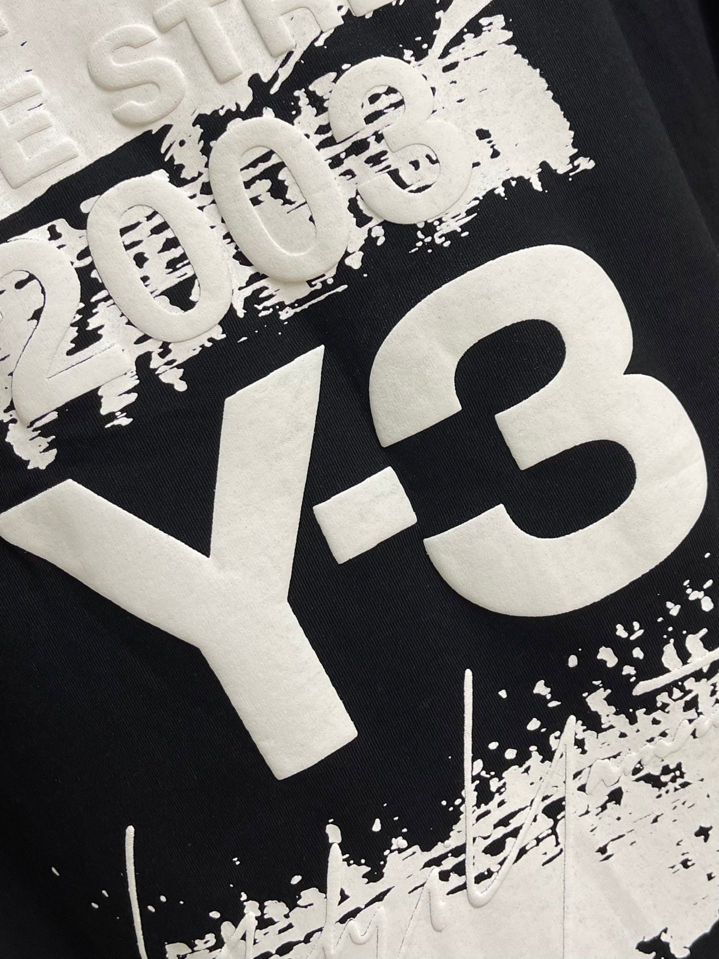Y---3 U GFX Cotton T-Shirt