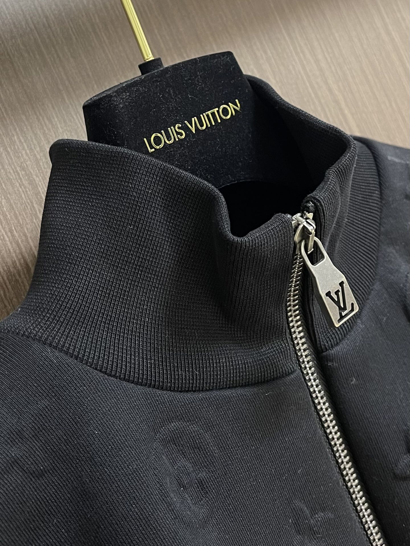 LOUI*V Embossed Monogram Jersey Tracksuit Top