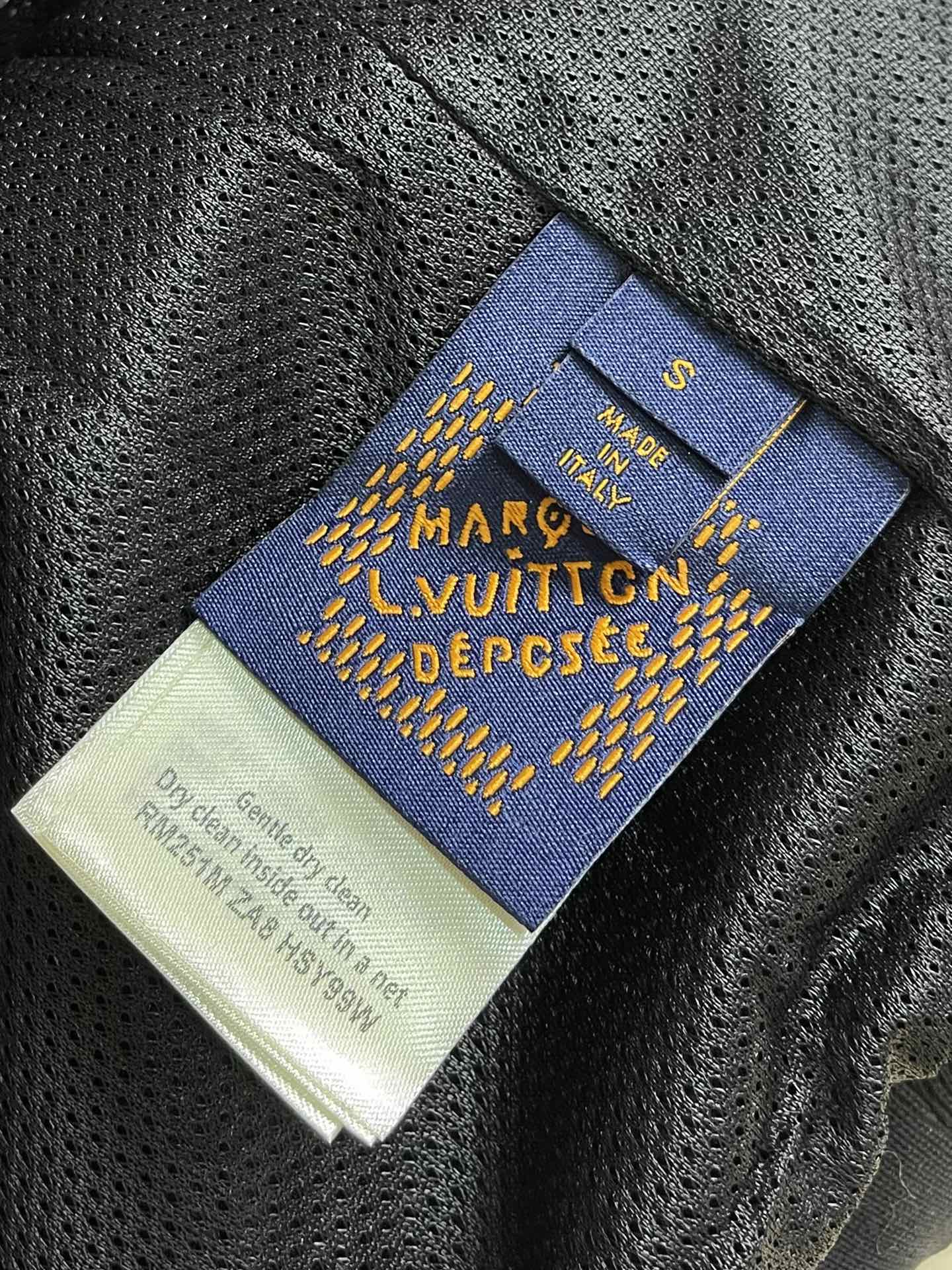 LOUI*V Embossed Monogram Jersey Tracksuit Top