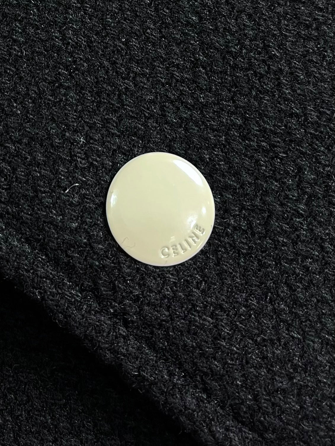 CELI* teddy jacket in textured wool