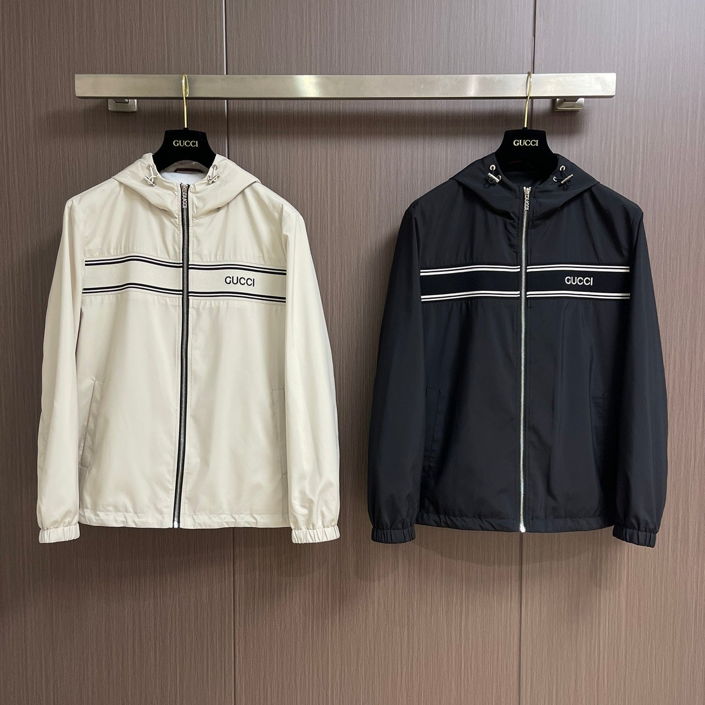 GUC* Webbing hooded jacket