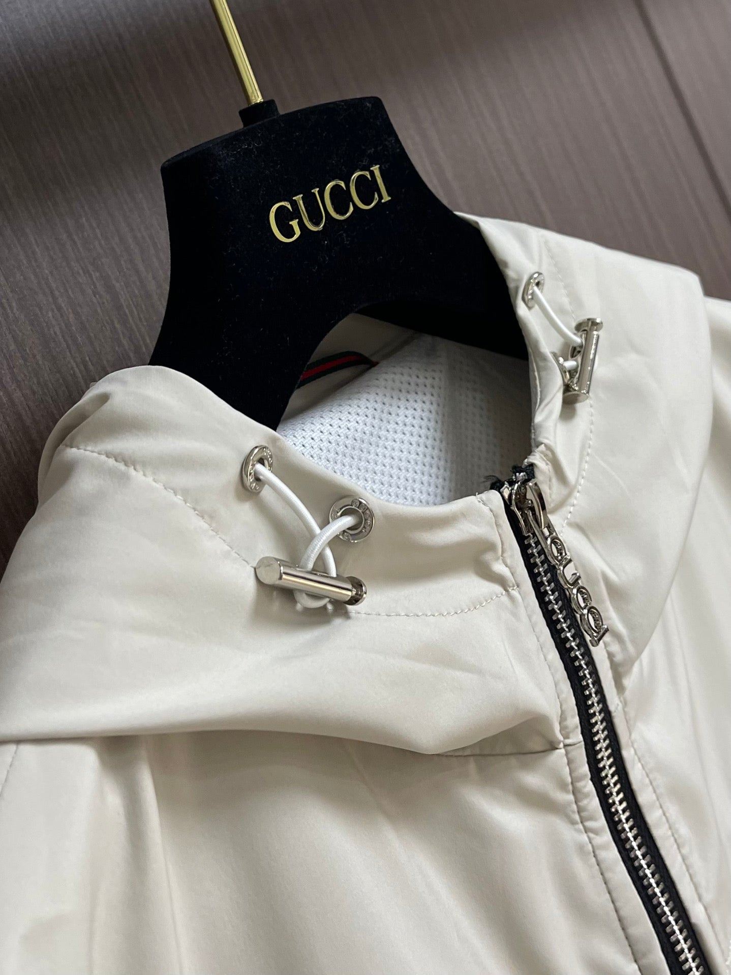 GUC* Webbing hooded jacket