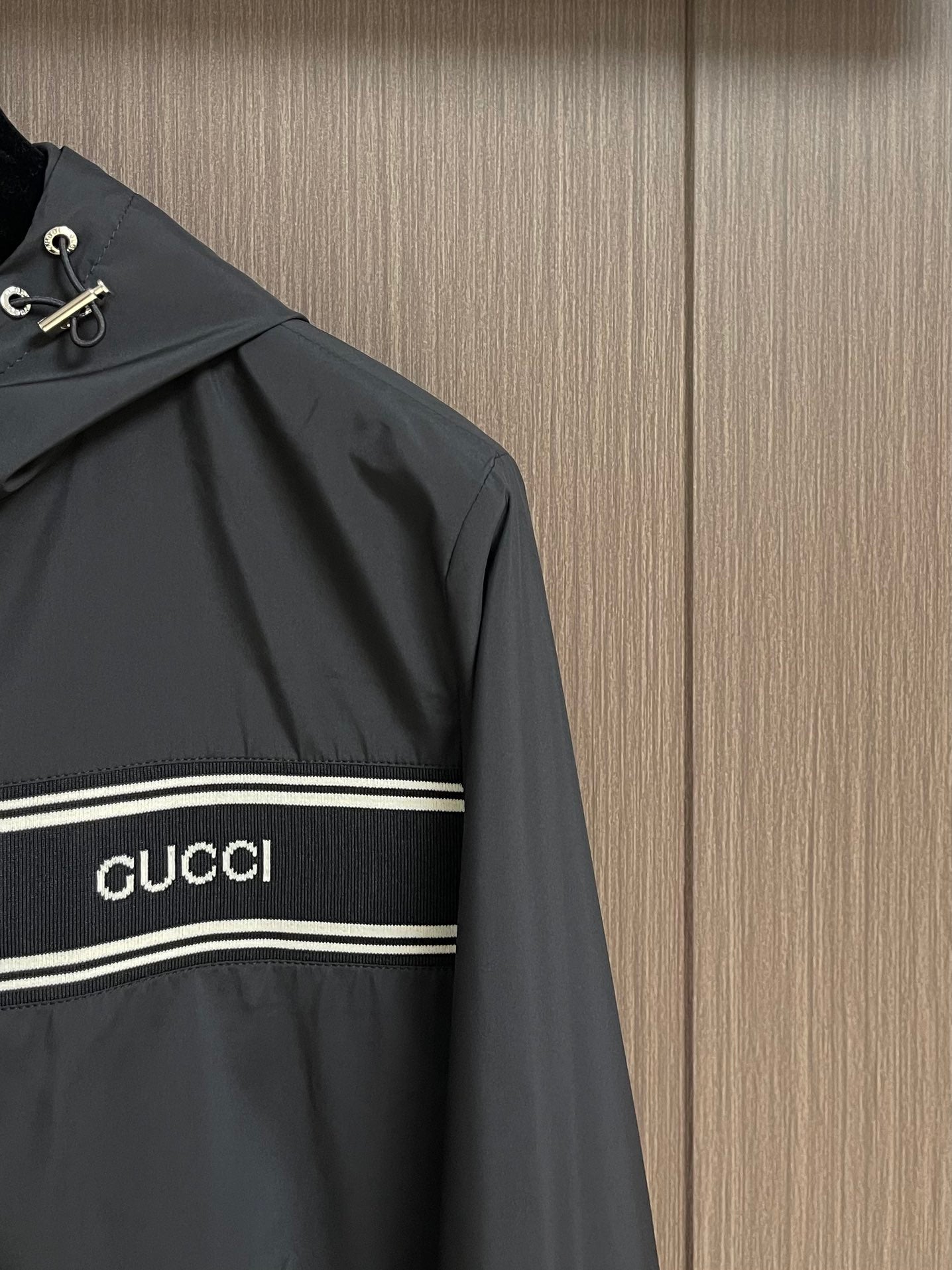 GUC* Webbing hooded jacket