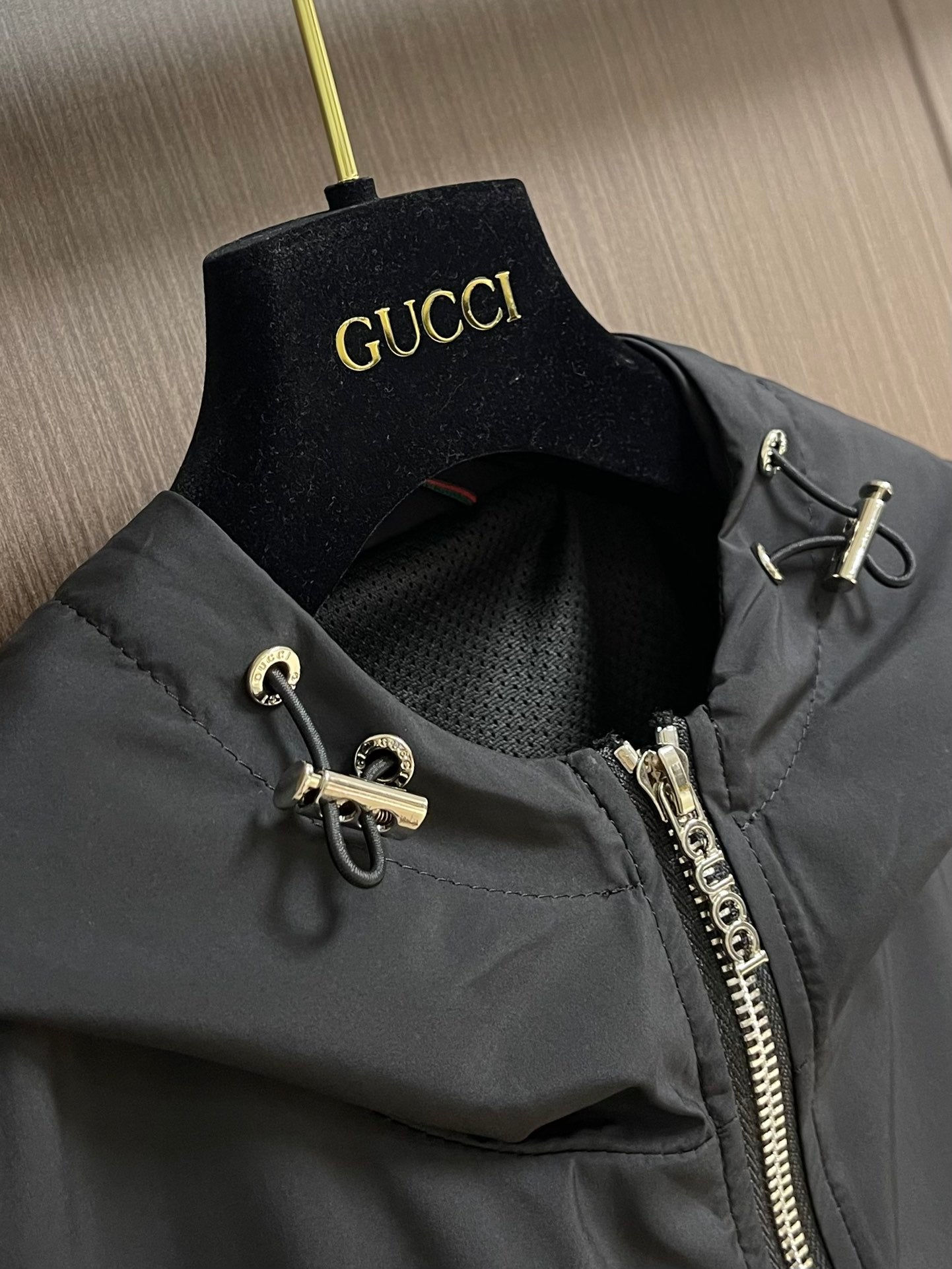GUC* Webbing hooded jacket