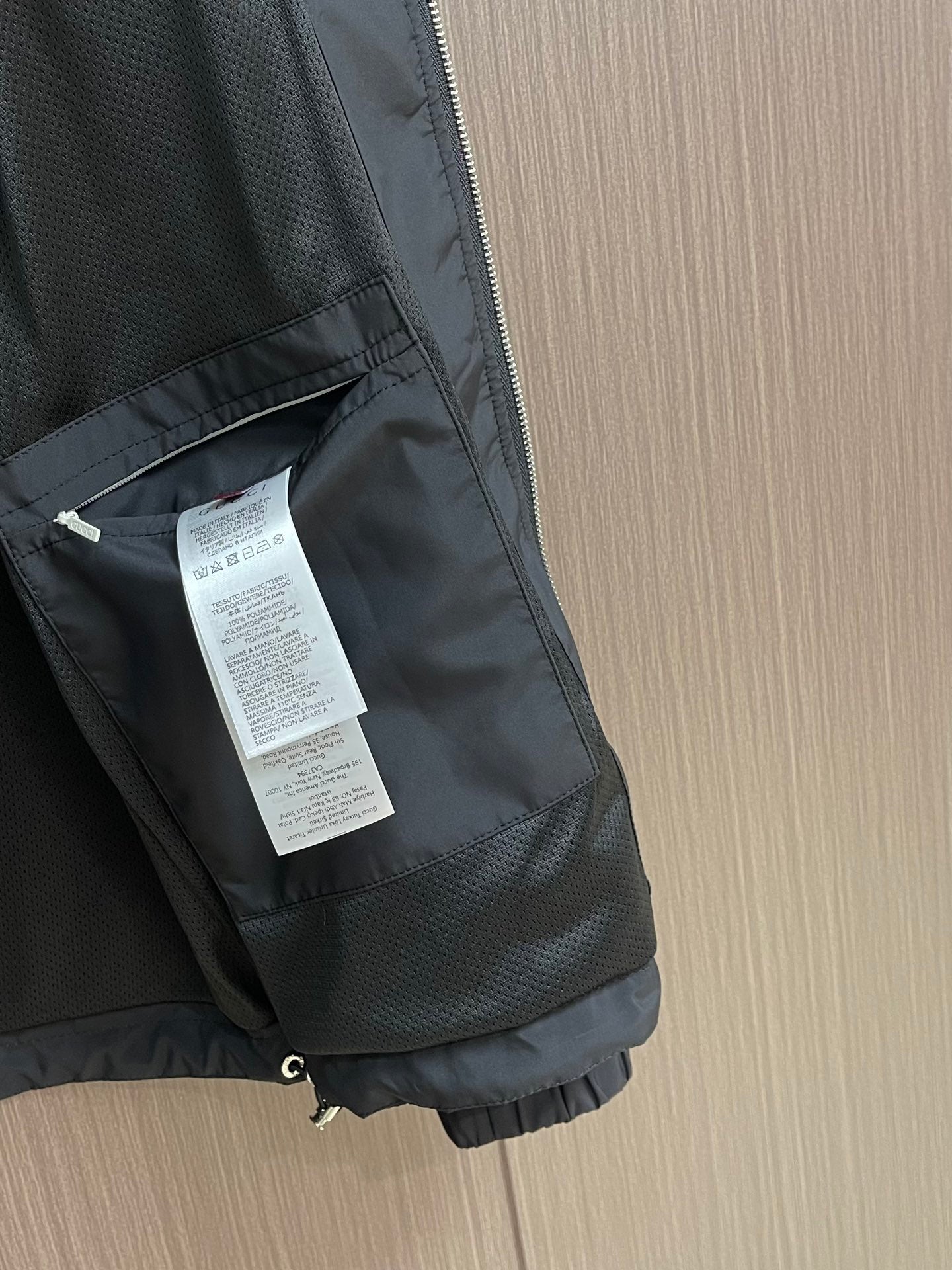 GUC* Webbing hooded jacket