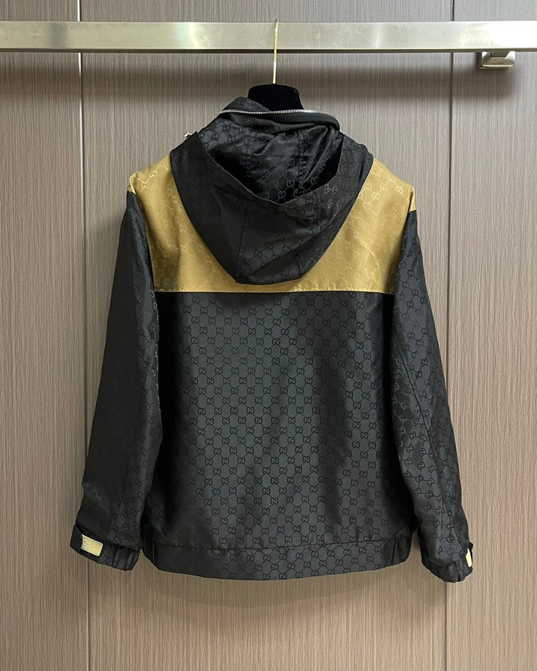GUC* Allover printed hooded jacket