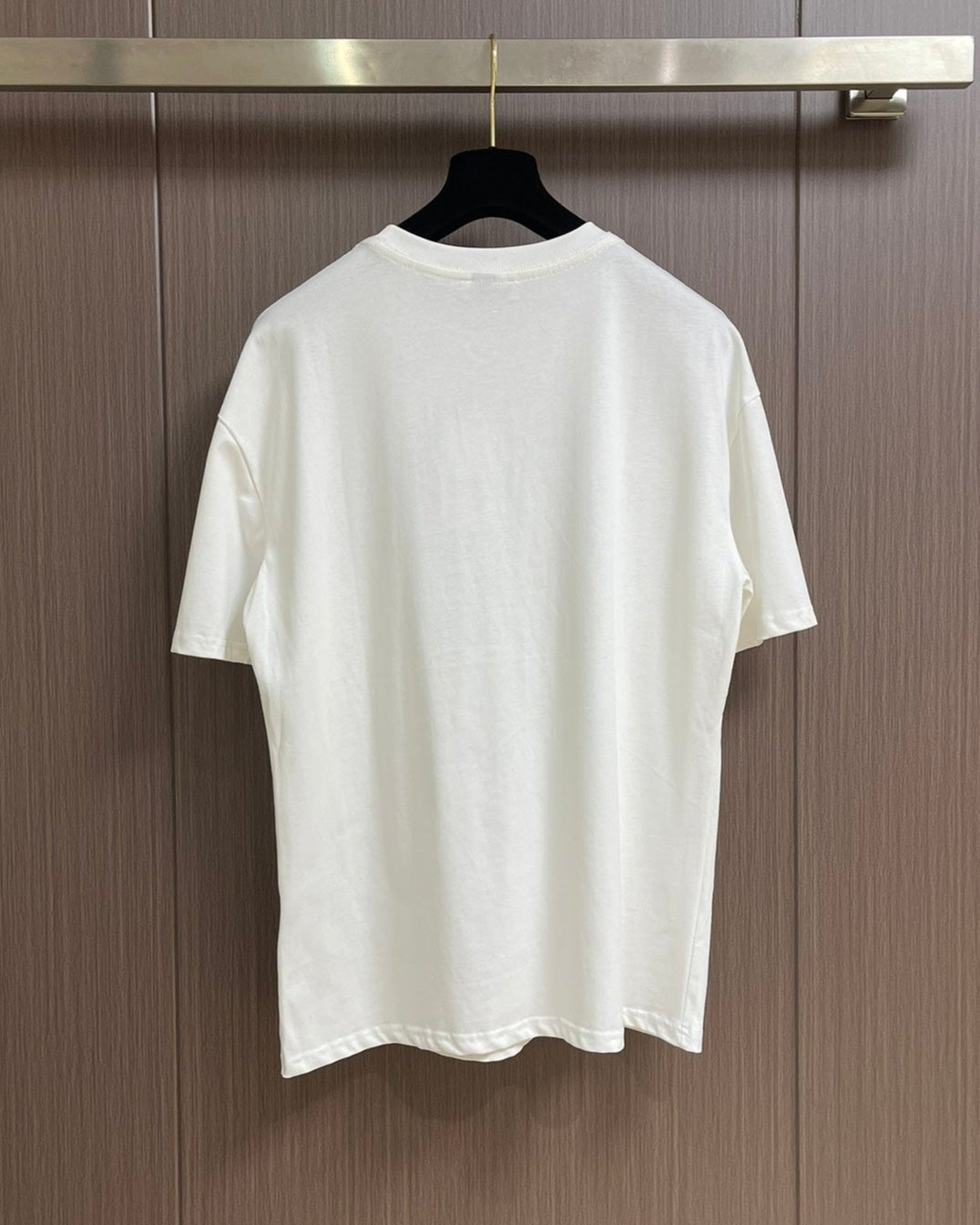 MONCL* Logo Motif Cotton T-Shirt
