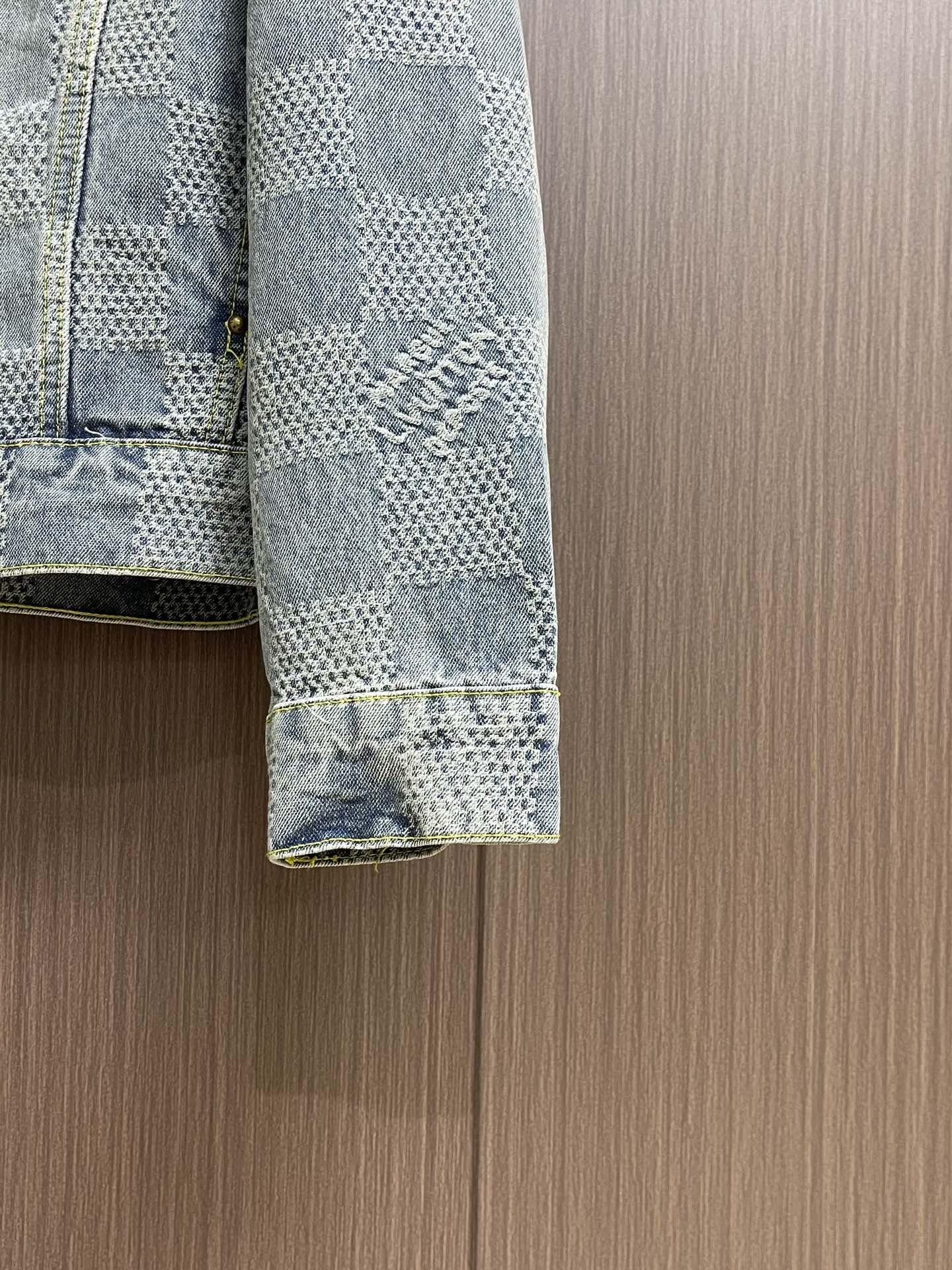 LOUI*V Damier Classic Denim Jacket