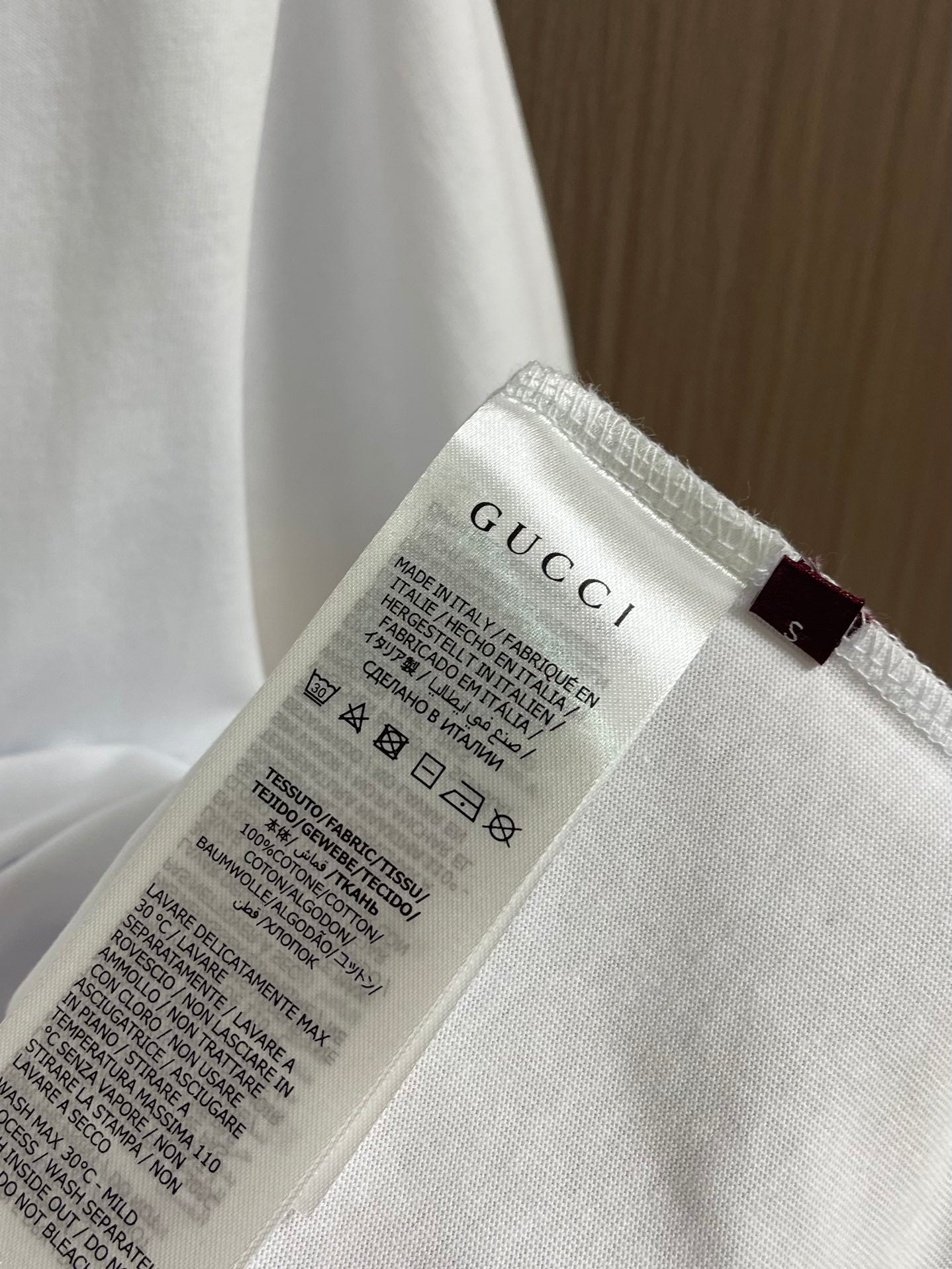 GUC* Cotton jersey T-shirt with embroidery