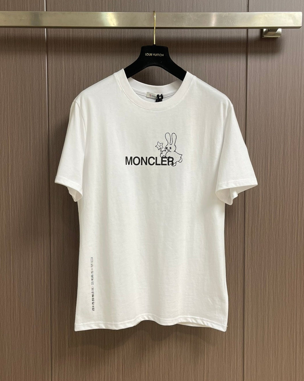 MONCL* x FRGNT Cartoon Logo Cotton T-Shirt