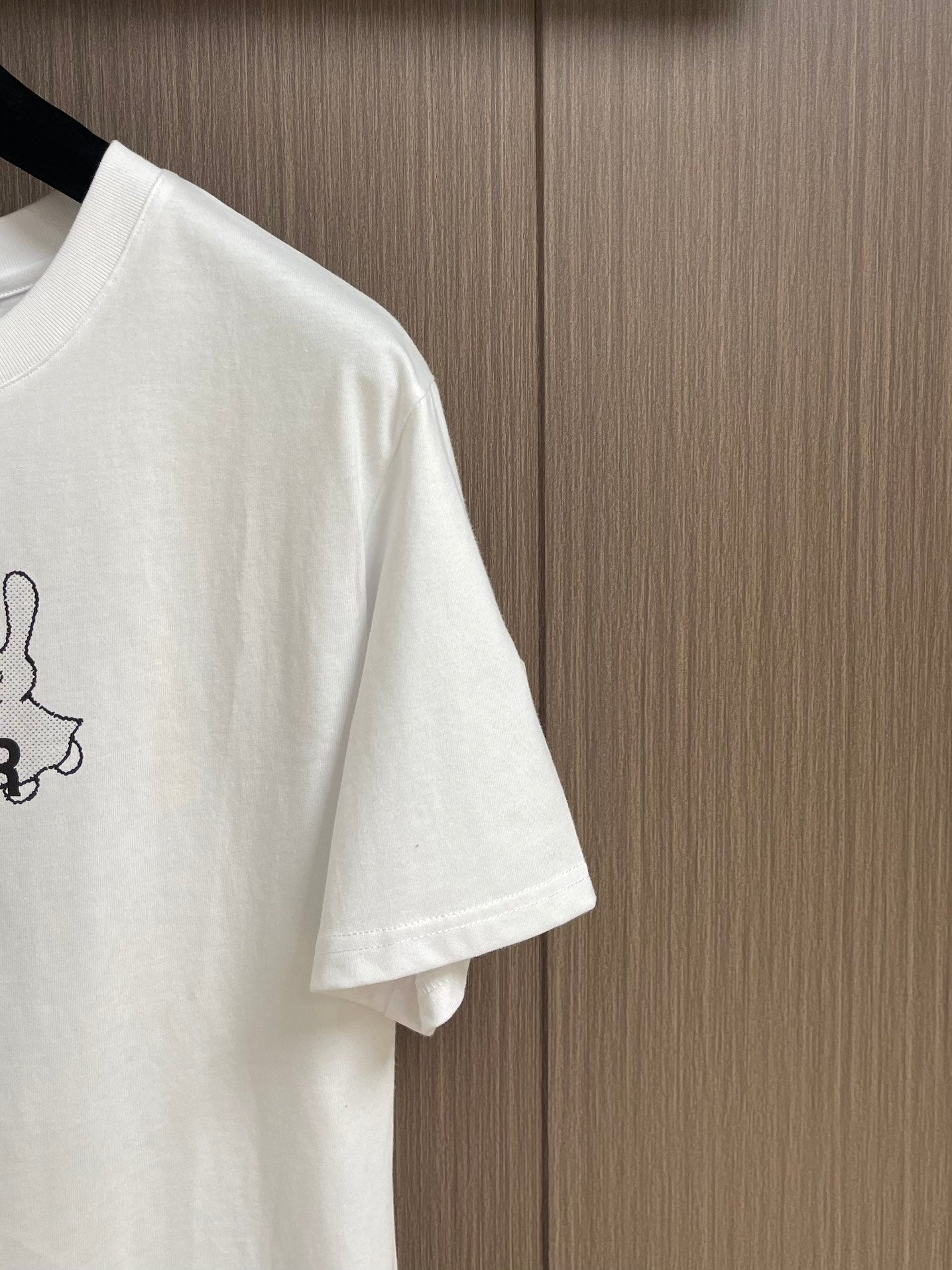 MONCL* x FRGNT Cartoon Logo Cotton T-Shirt