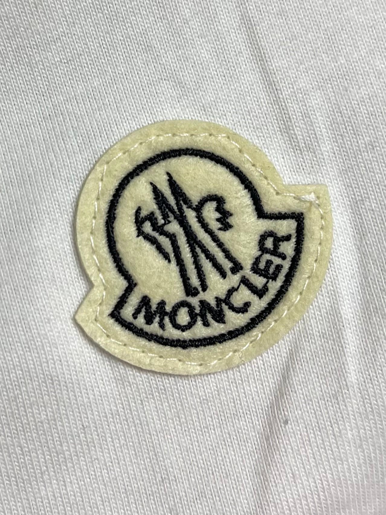 MONCL* x FRGNT Cartoon Logo Cotton T-Shirt