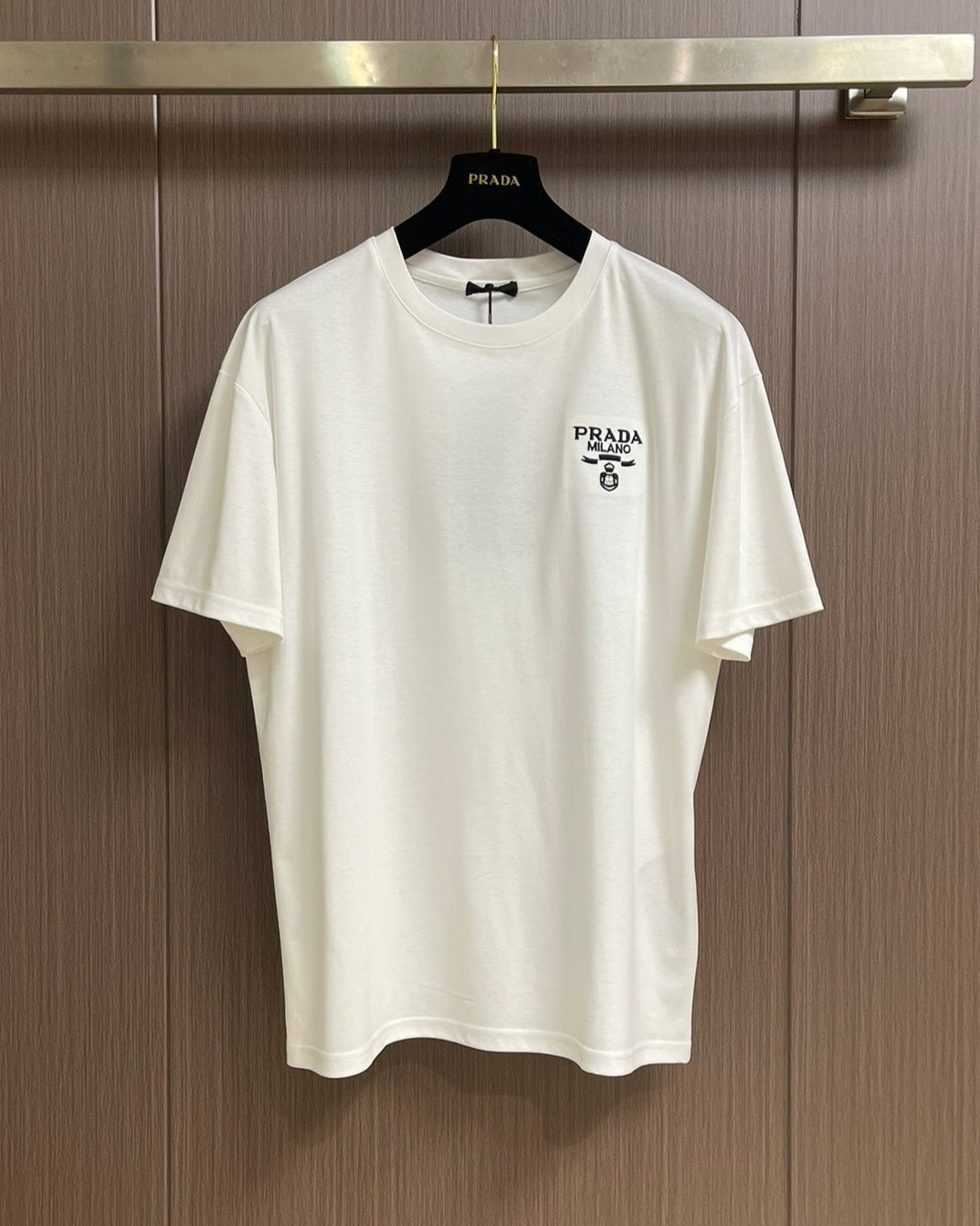 PRA* 3D embroidered lettering T-shirt