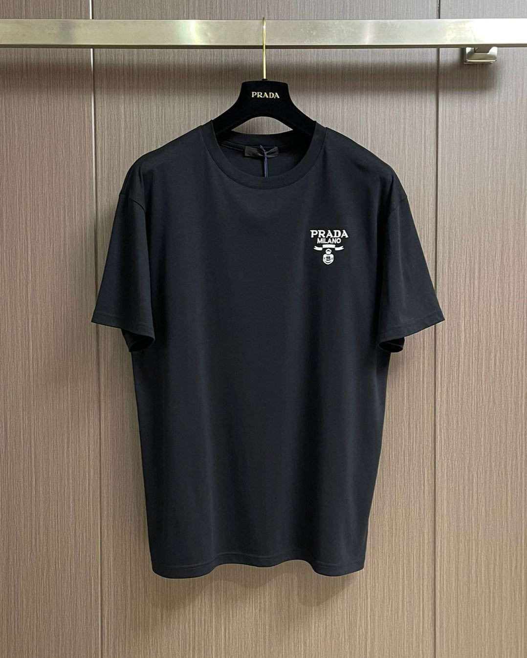 PRA* 3D embroidered lettering T-shirt