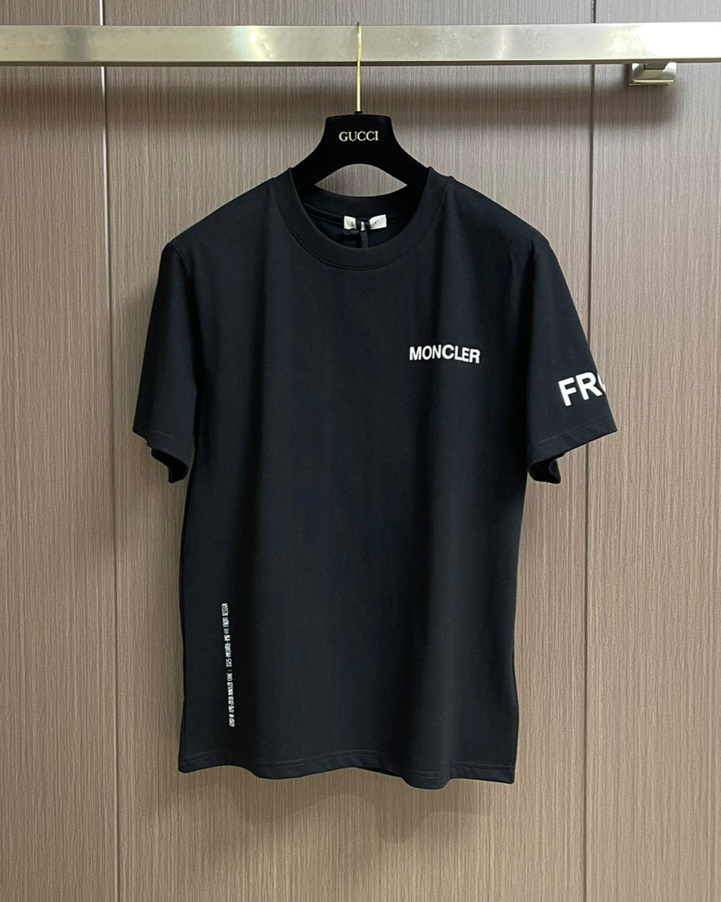 Moncl* x FRGNT Maxi Logo Cotton T-Shirt