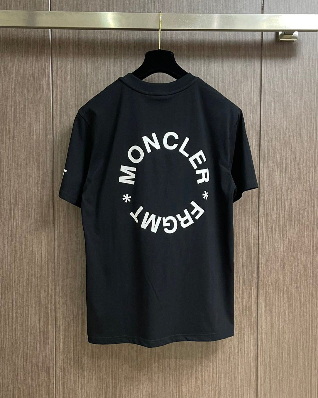 Moncl* x FRGNT Maxi Logo Cotton T-Shirt