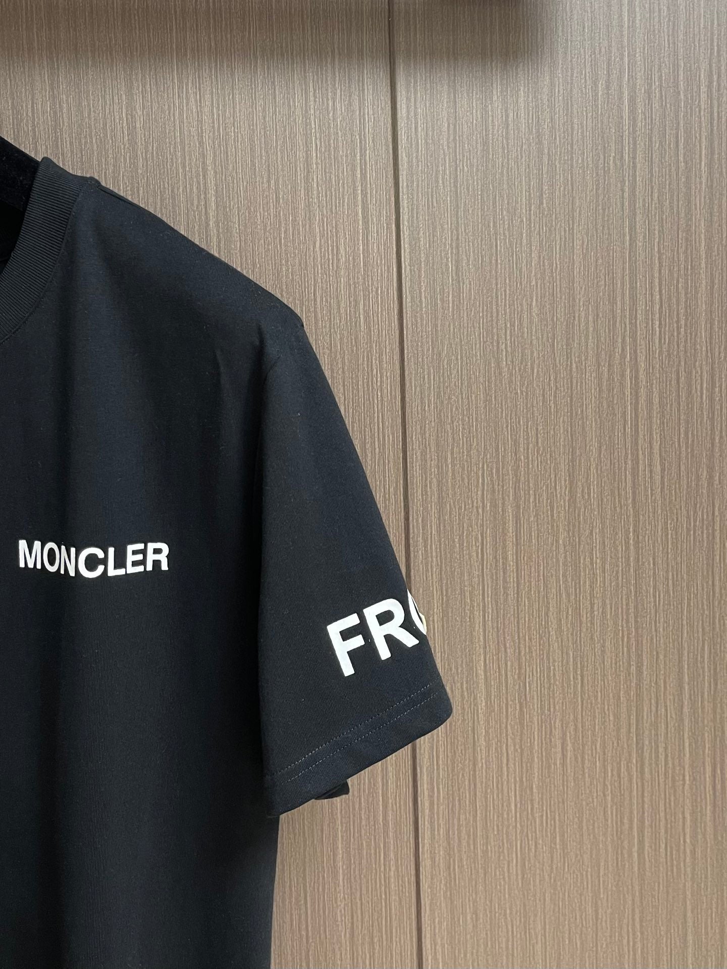 Moncl* x FRGNT Maxi Logo Cotton T-Shirt