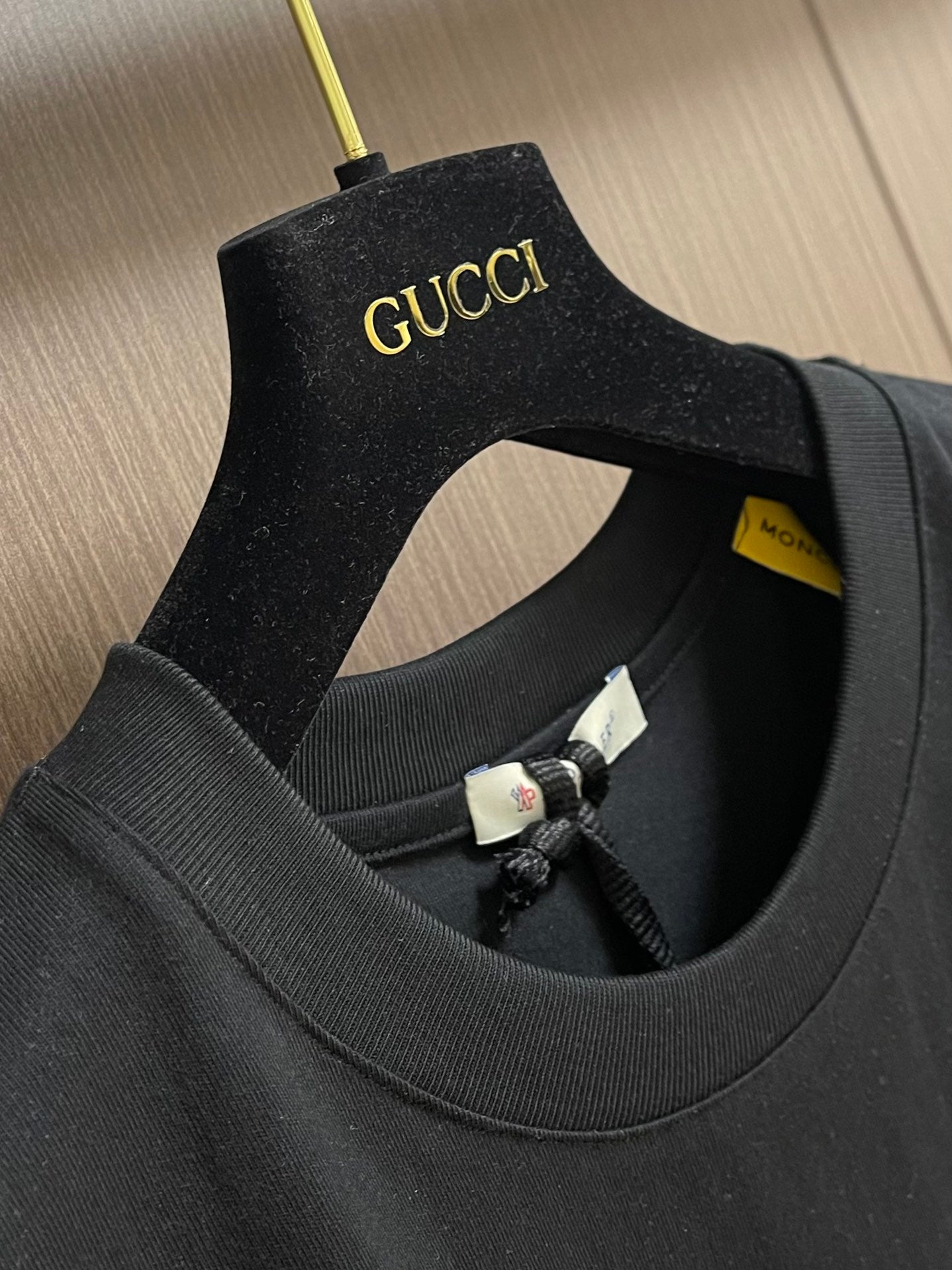 Moncl* x FRGNT Maxi Logo Cotton T-Shirt