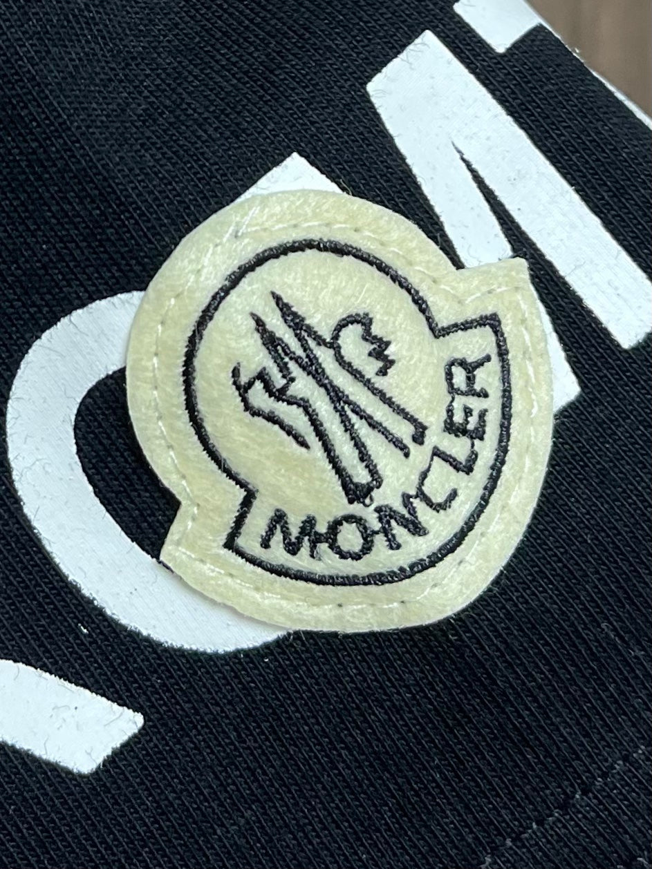 Moncl* x FRGNT Maxi Logo Cotton T-Shirt