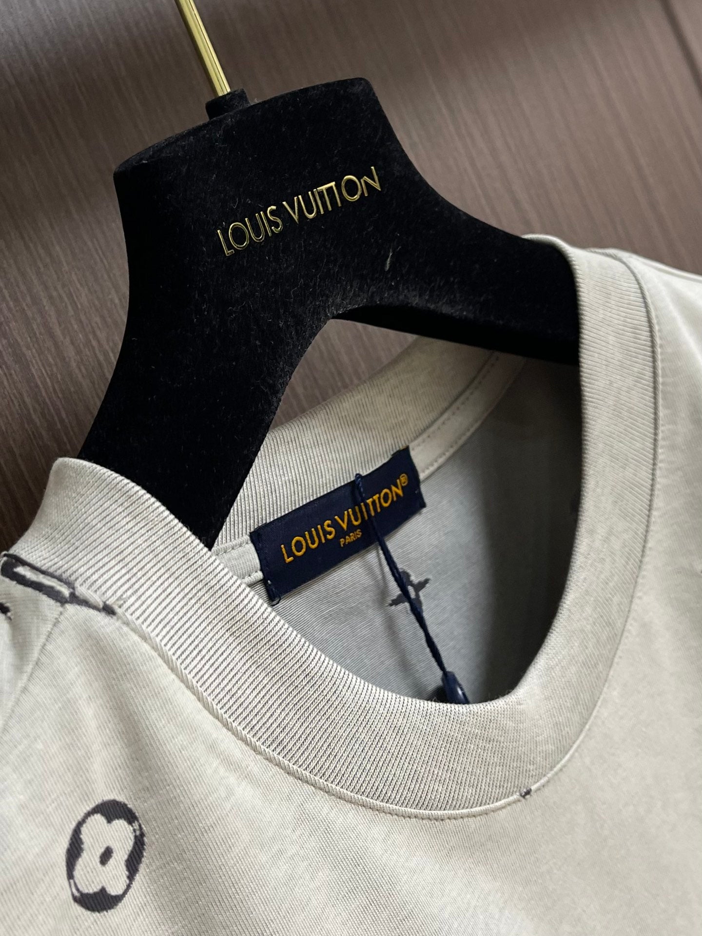 LOUI*V Bullet screen letter print T-shirt