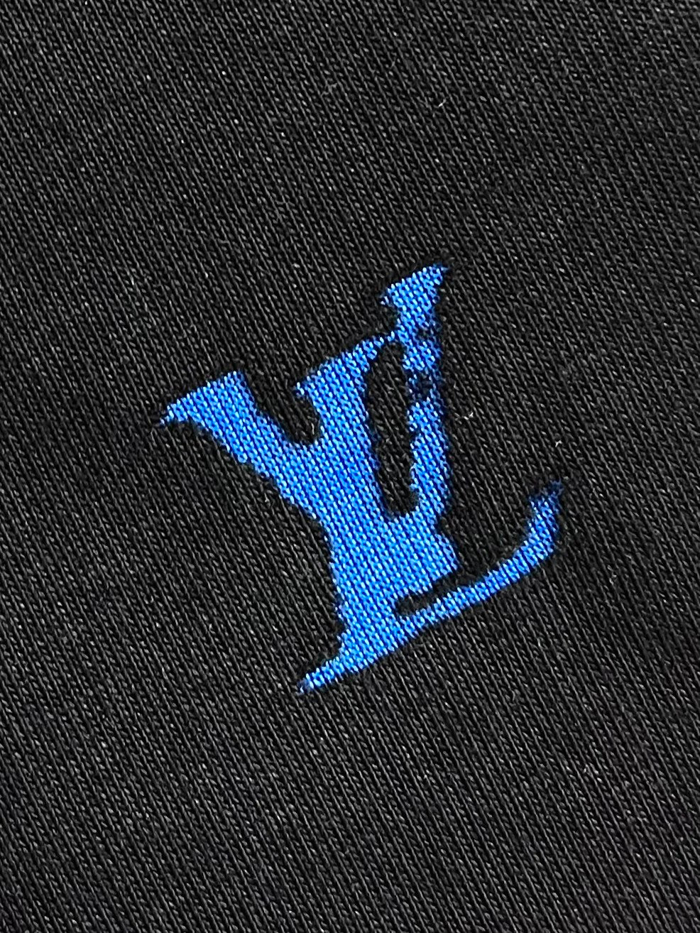 LOUI*V Bullet screen letter print T-shirt