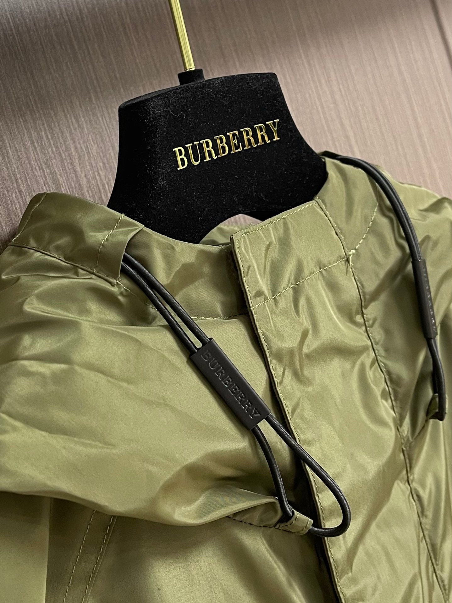 BURB* Jacket with sleeve logo and velcro