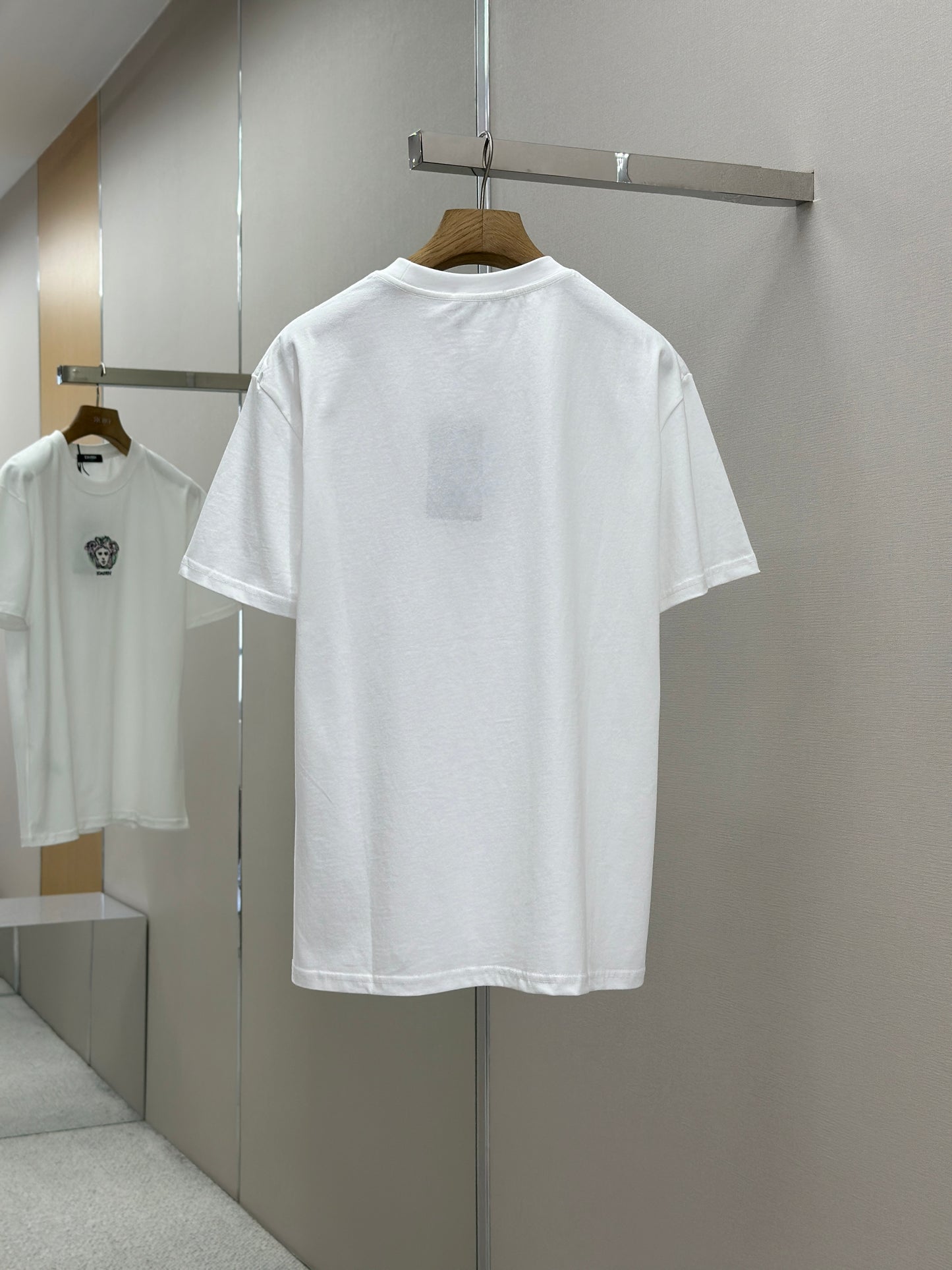 VERSA* Embroidered Painted Medusa T-Shirt