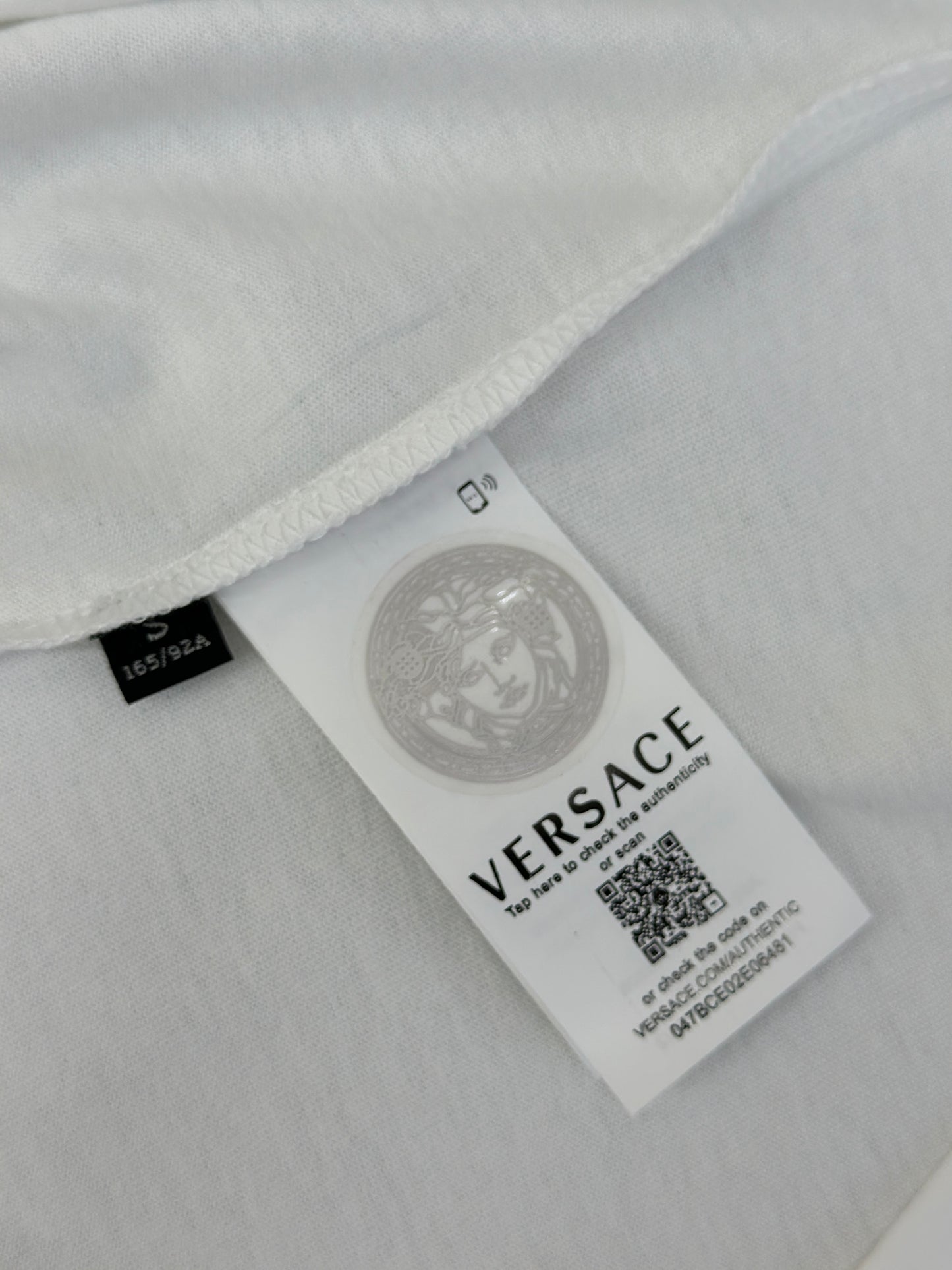 VERSA* Embroidered Painted Medusa T-Shirt