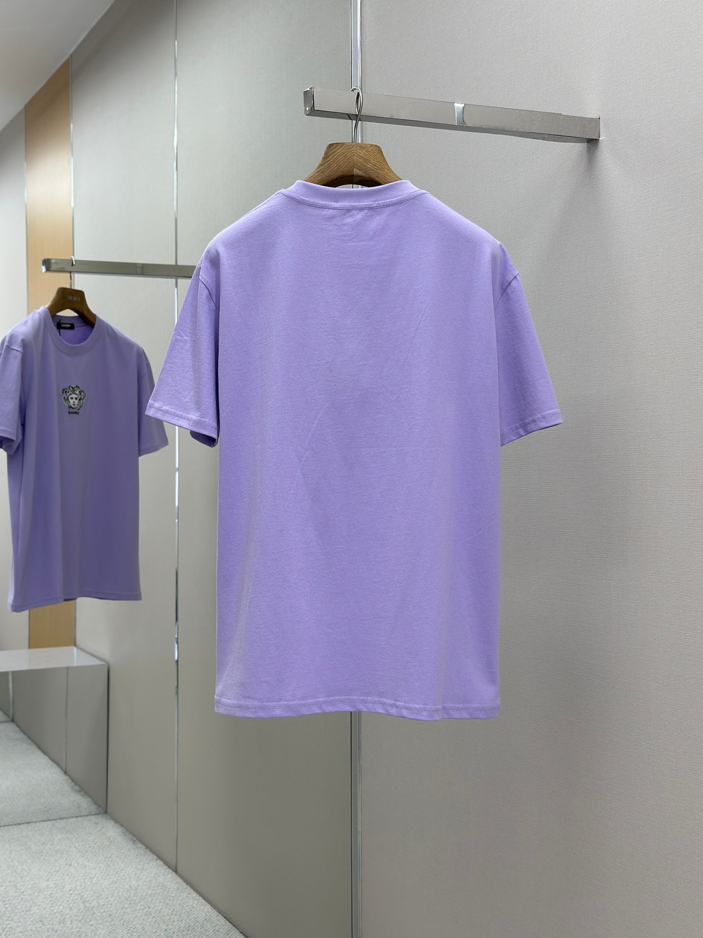 VERSA* Embroidered Painted Medusa T-Shirt