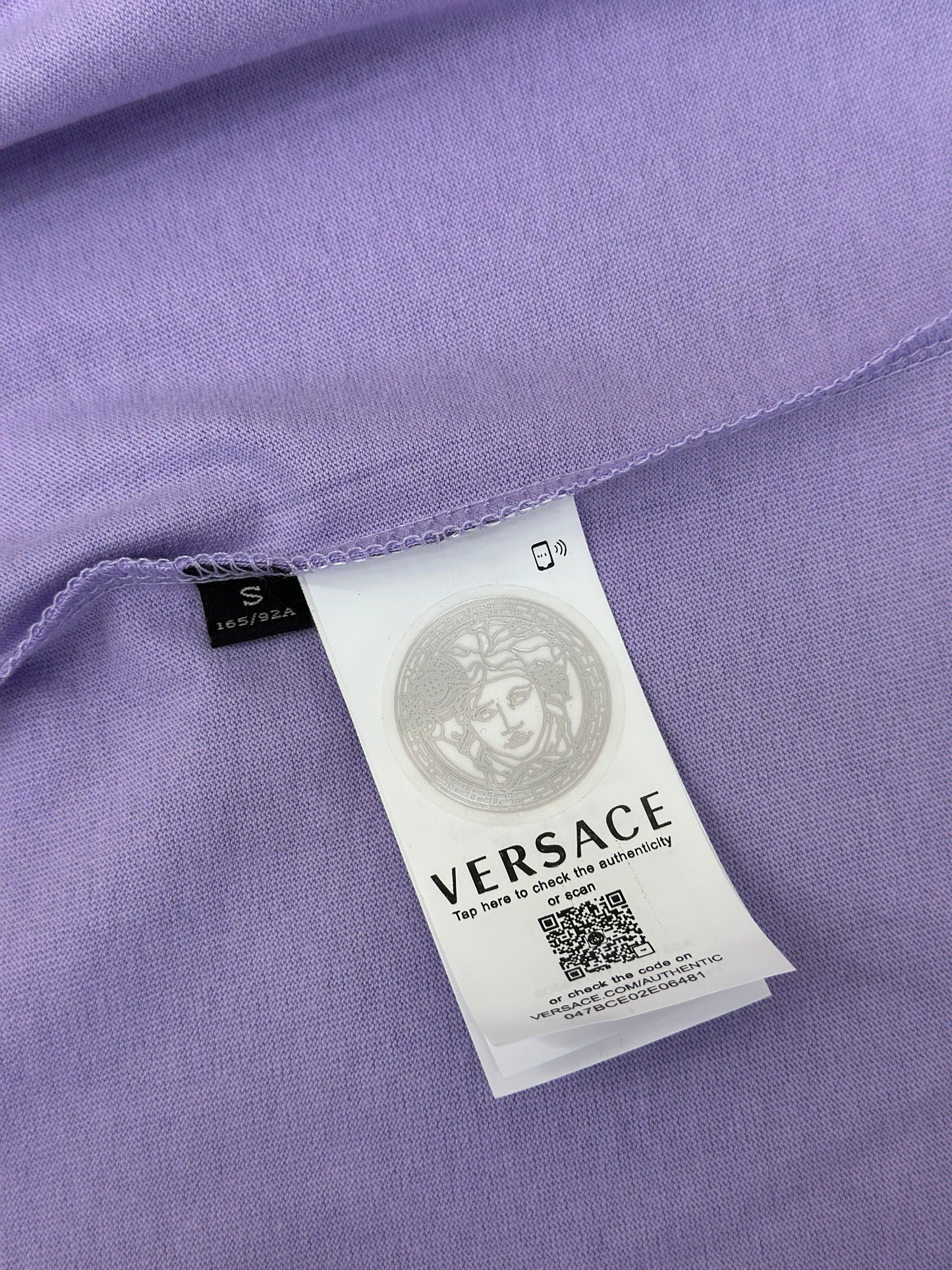 VERSA* Embroidered Painted Medusa T-Shirt