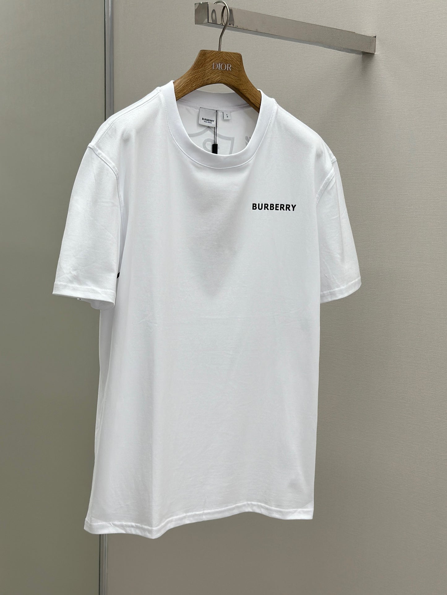BURB* Logo Cotton T-shirt