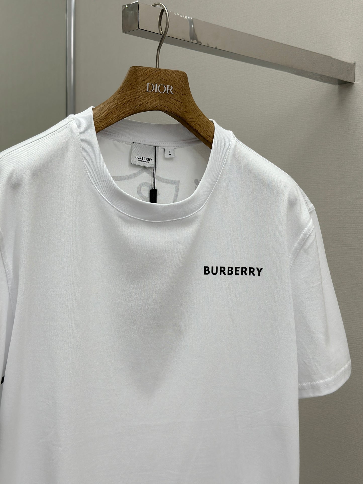 BURB* Logo Cotton T-shirt