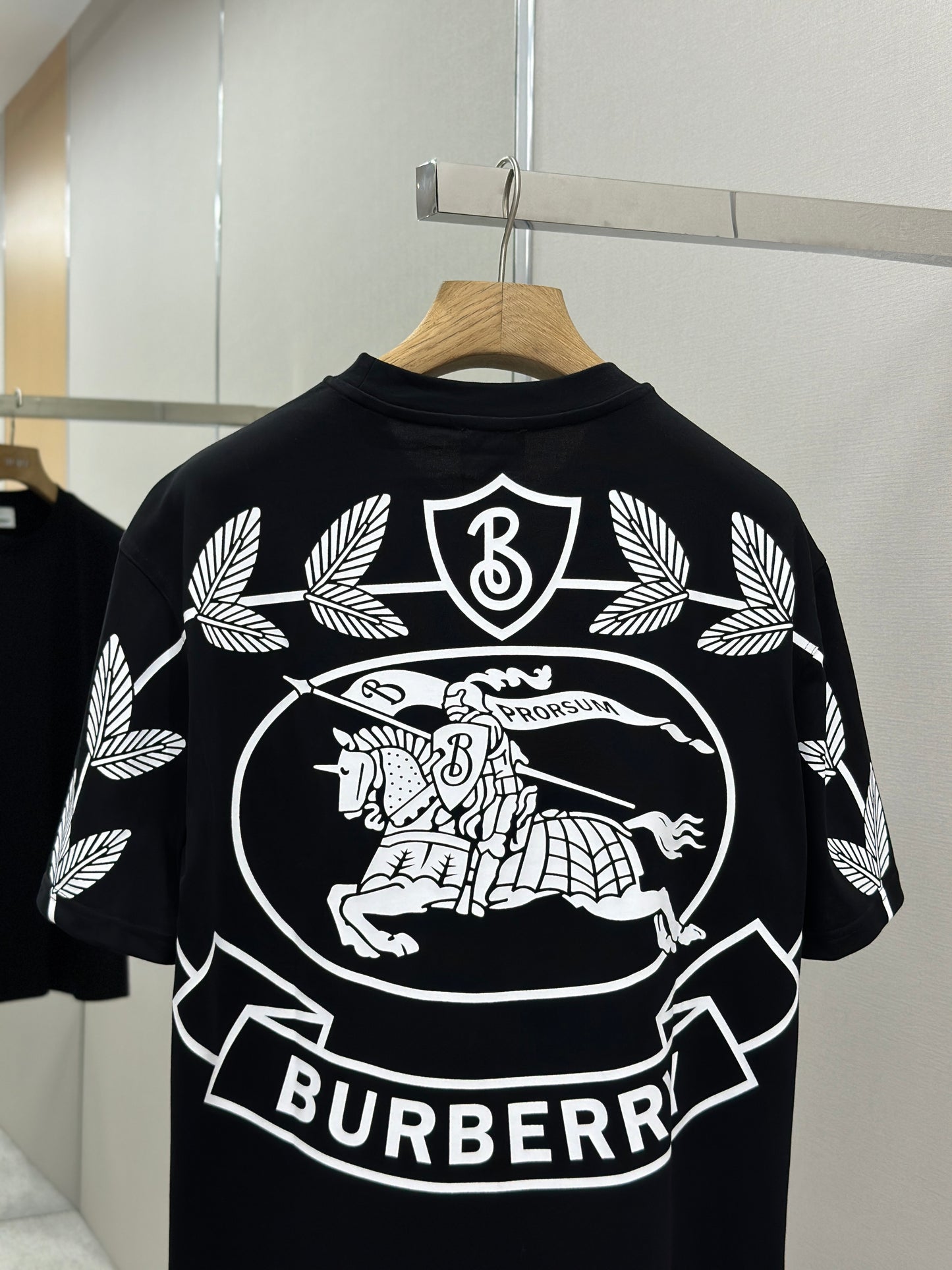 BURB* Logo Cotton T-shirt
