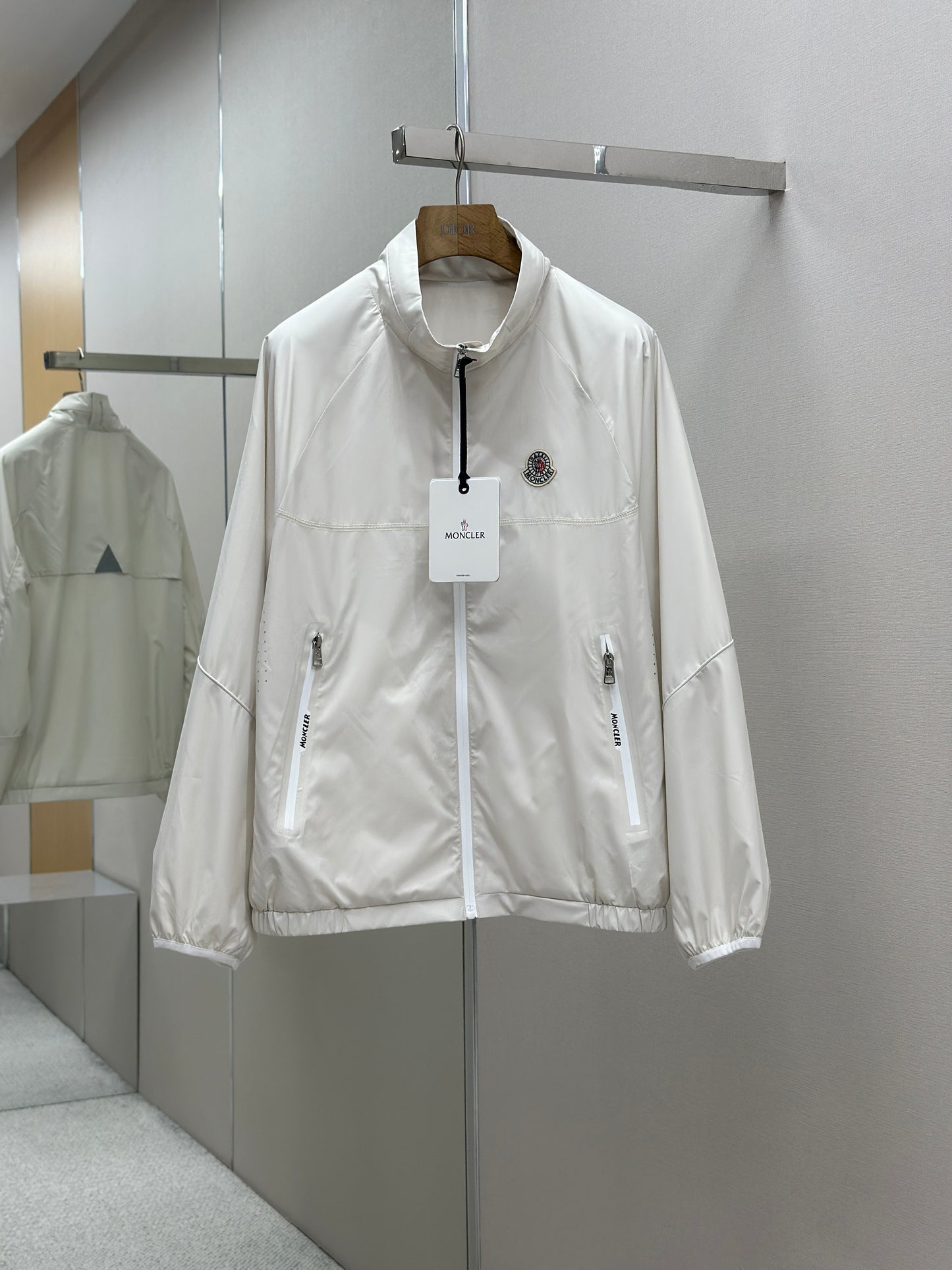MONCL* Negara Packable Hooded Windbreaker