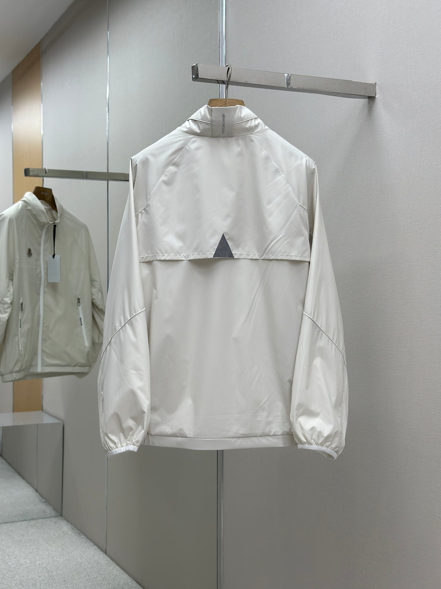 MONCL* Negara Packable Hooded Windbreaker