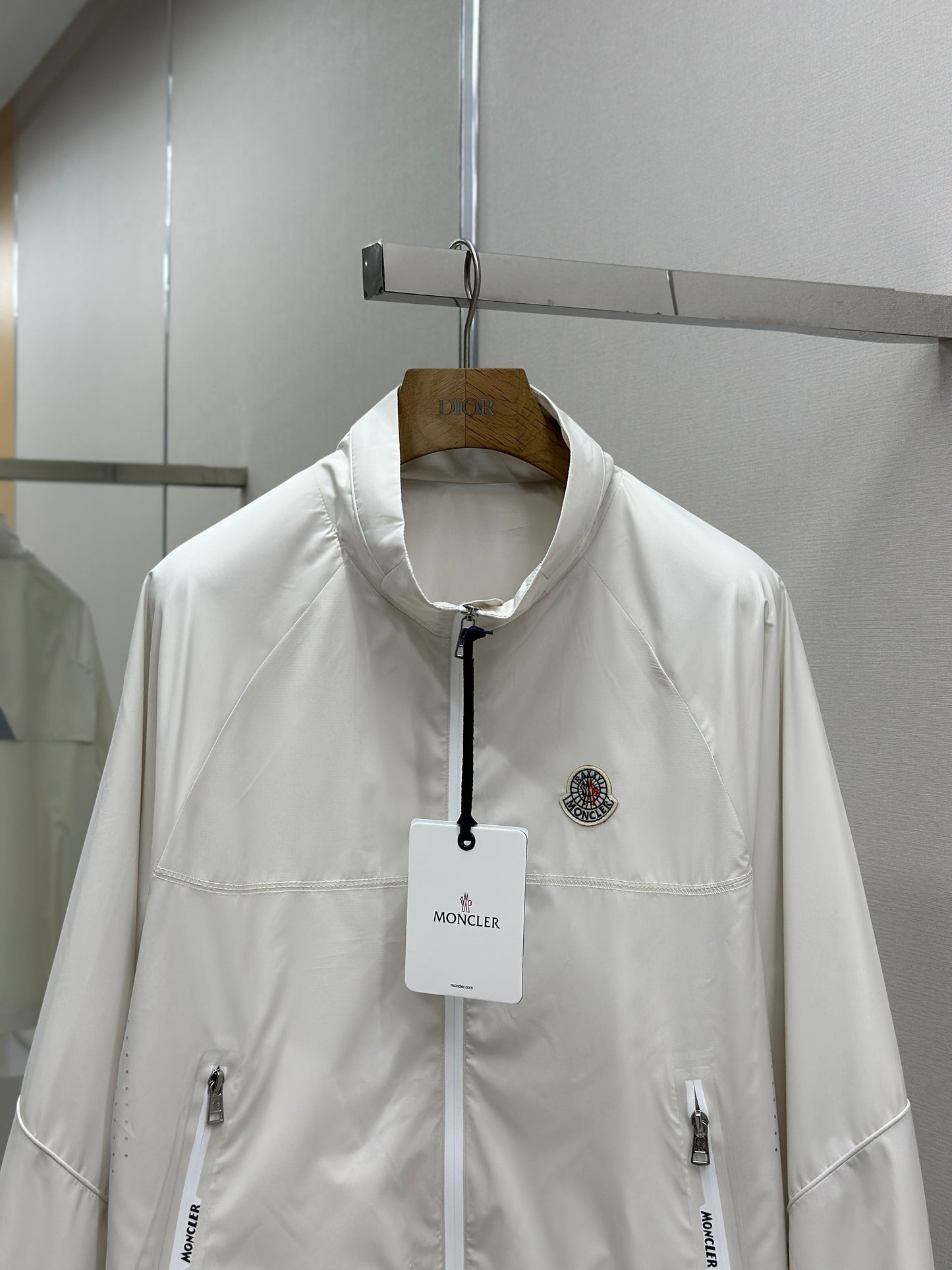 MONCL* Negara Packable Hooded Windbreaker