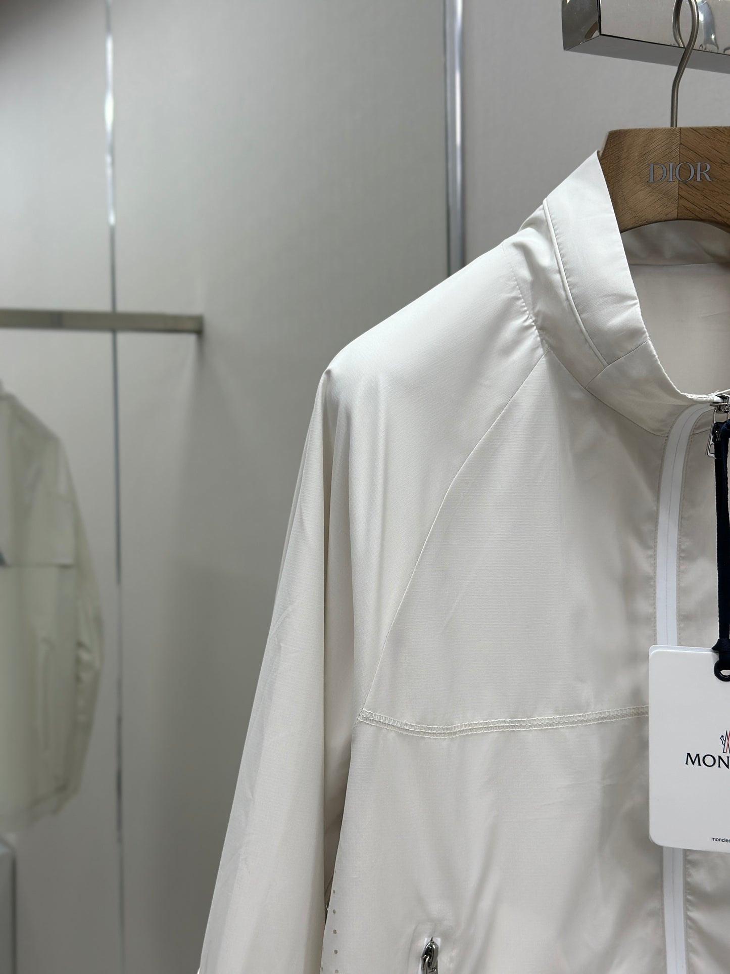 MONCL* Negara Packable Hooded Windbreaker