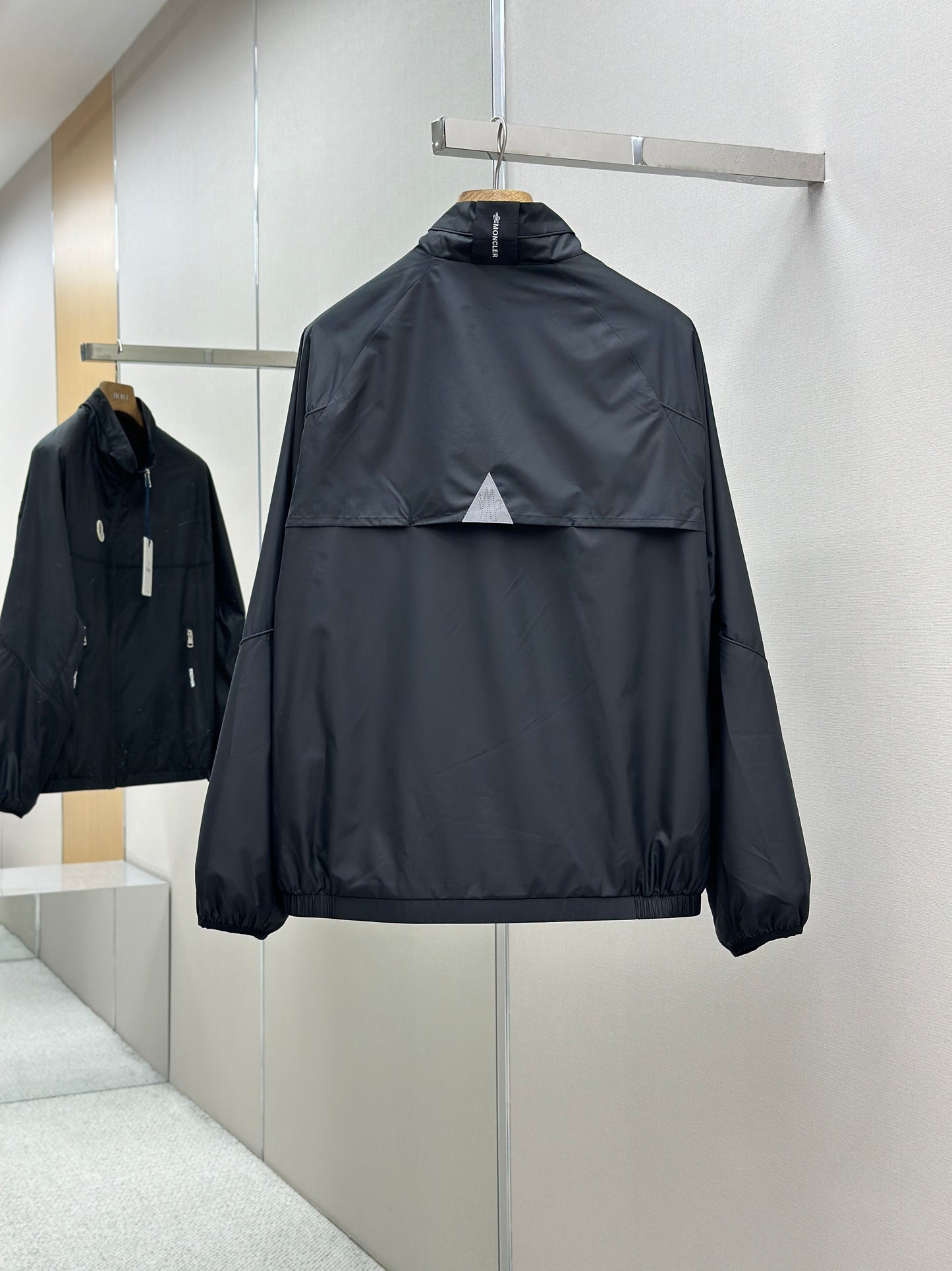 MONCL* Negara Packable Hooded Windbreaker