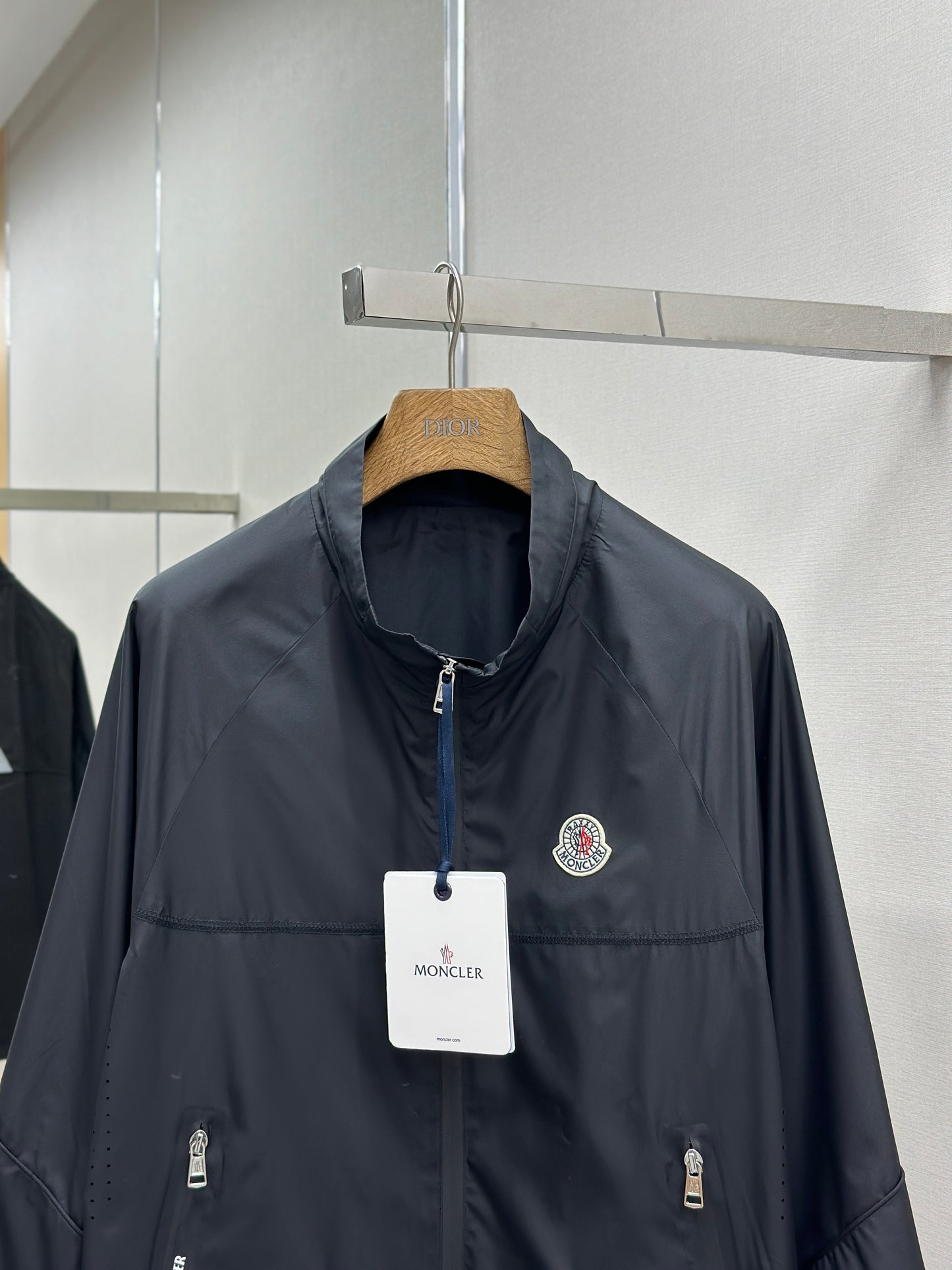 MONCL* Negara Packable Hooded Windbreaker