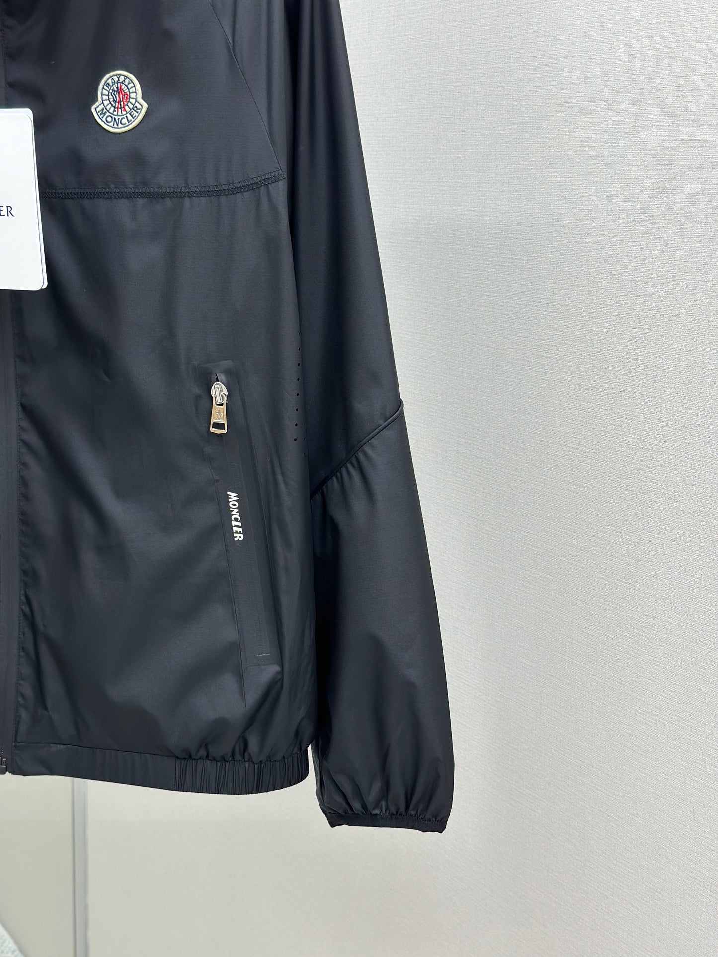 MONCL* Negara Packable Hooded Windbreaker