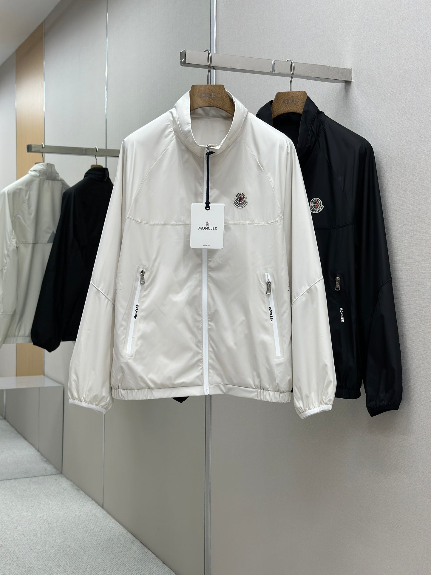 MONCL* Negara Packable Hooded Windbreaker