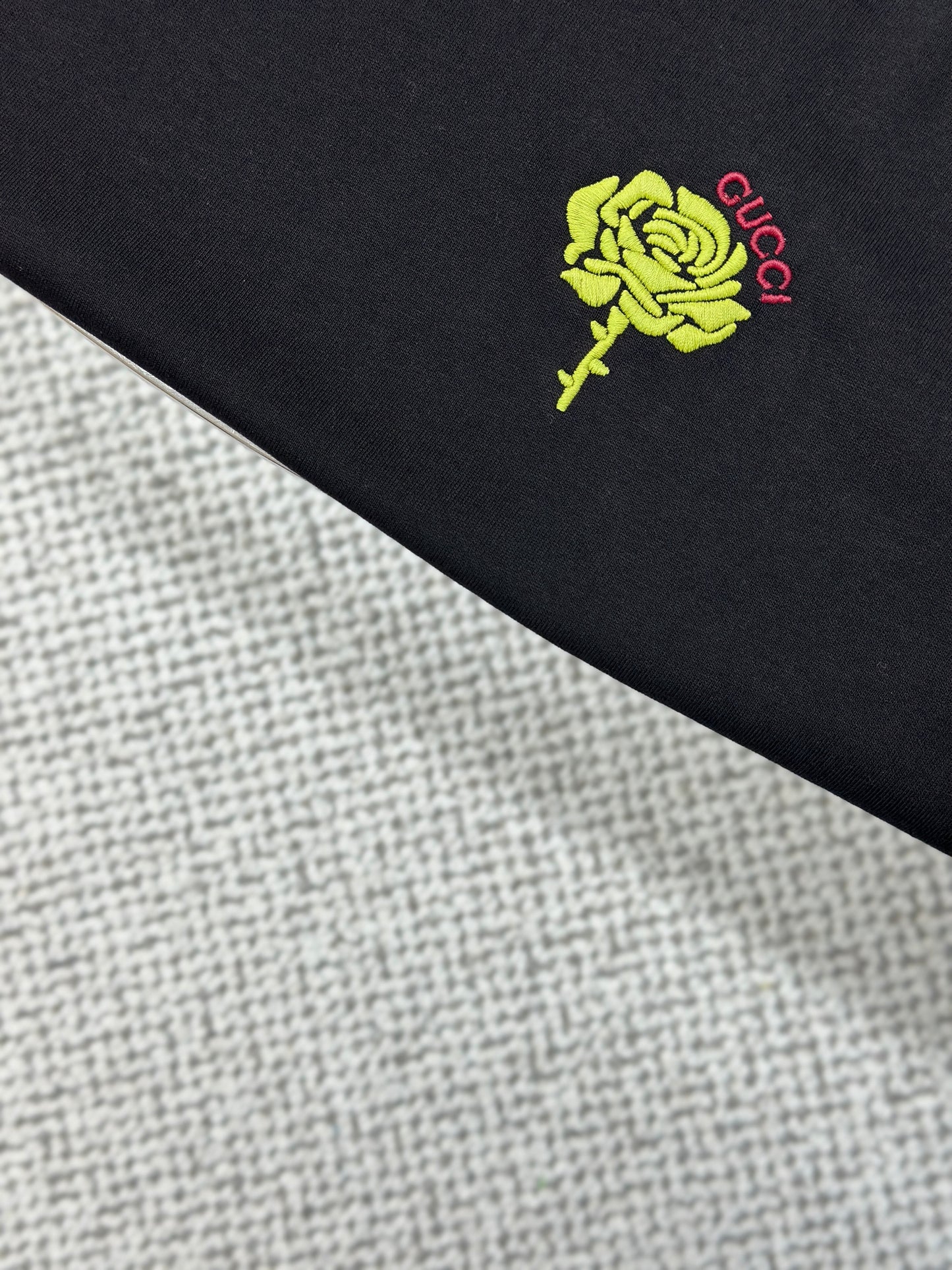 GUC* Cotton jersey T-shirt with embroidery