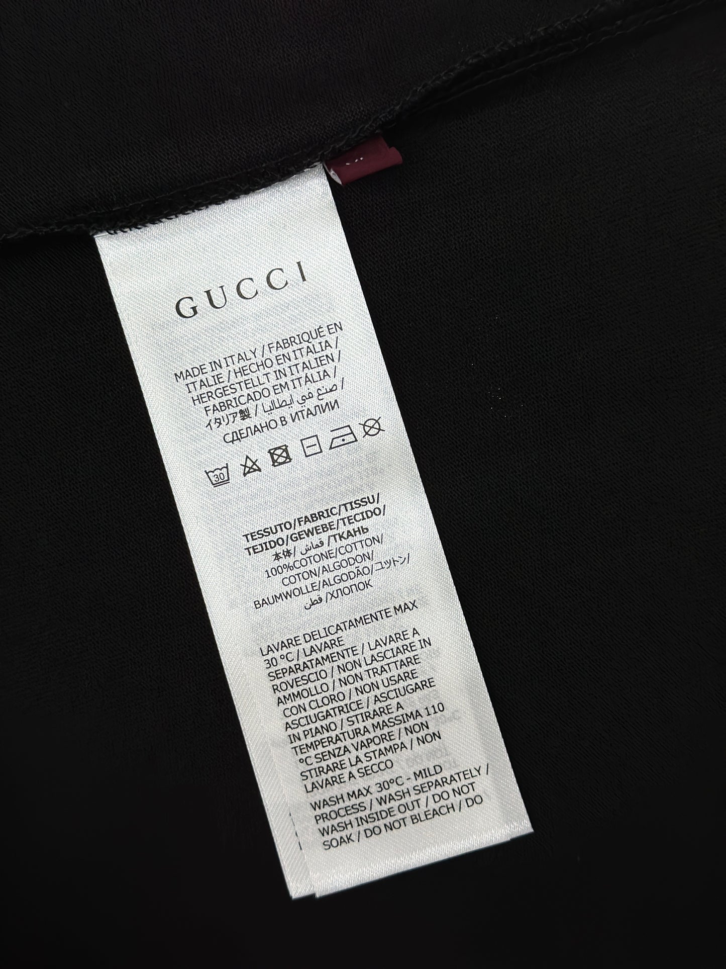 GUC* Cotton jersey T-shirt with embroidery