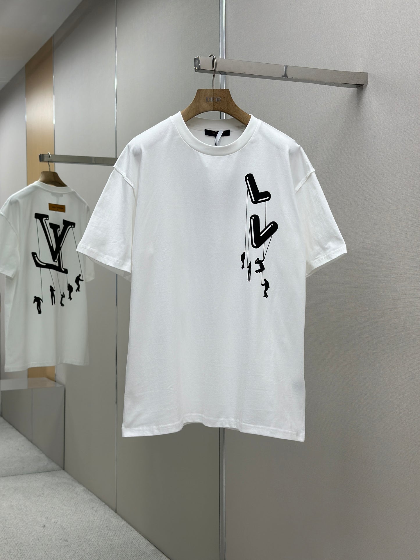 LOUI*V Paratrooper print t-shirt