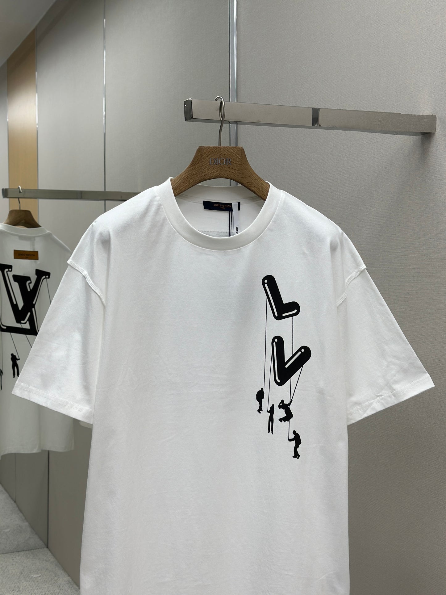 LOUI*V Paratrooper print t-shirt