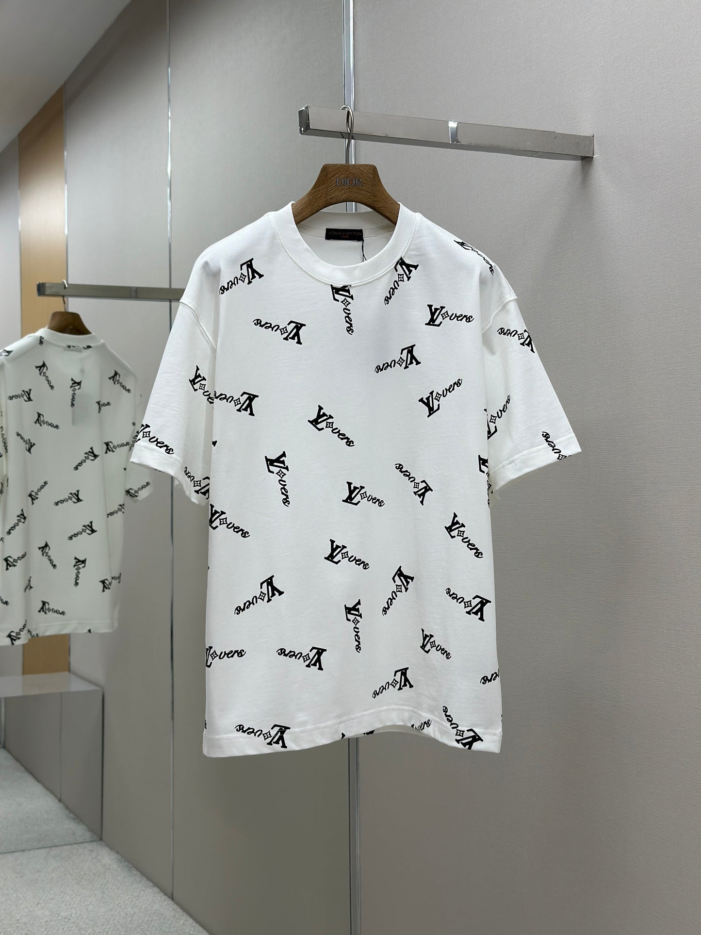 LOUI*V Jacquard Cotton T-Shirt