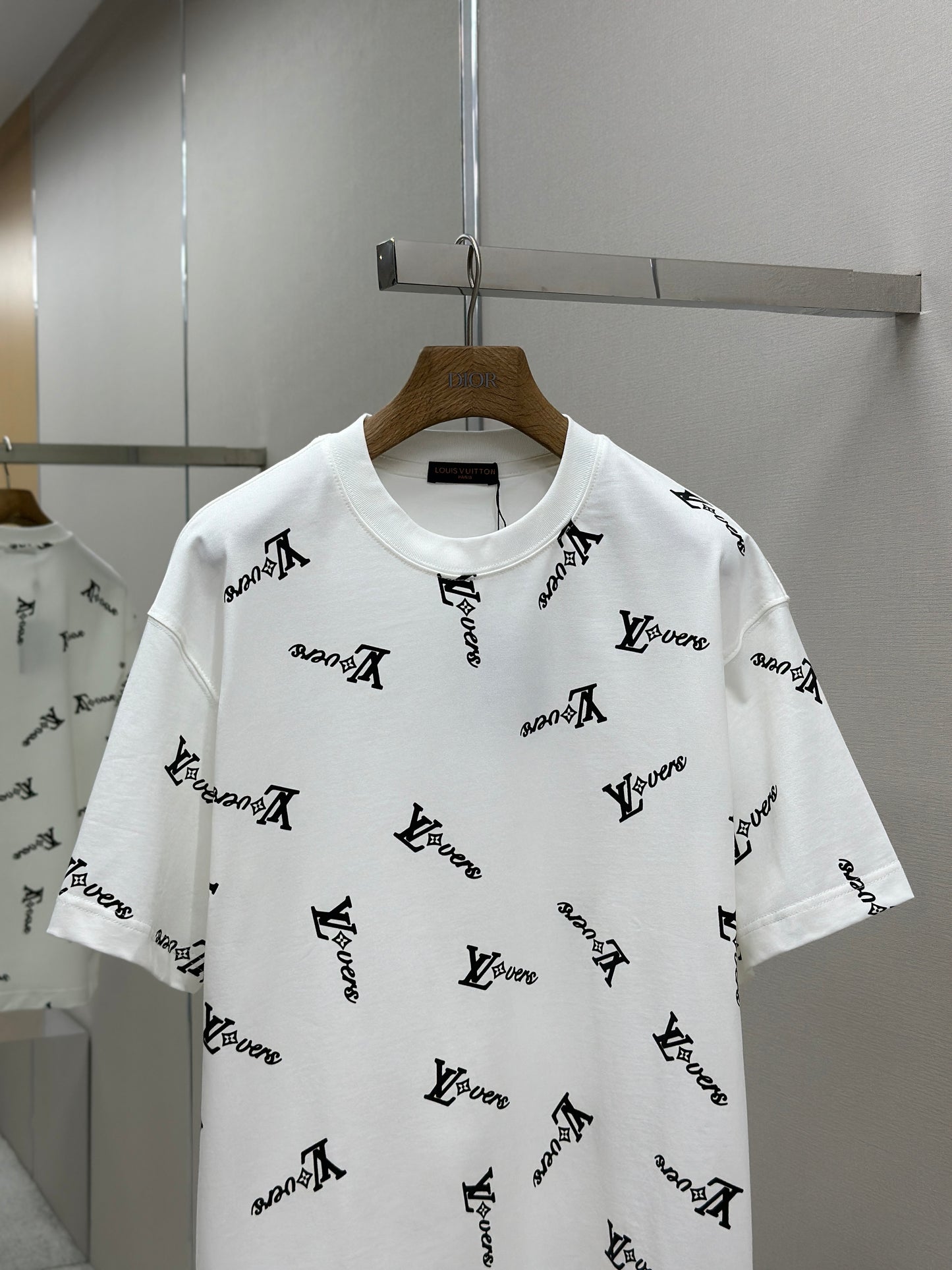 LOUI*V Jacquard Cotton T-Shirt